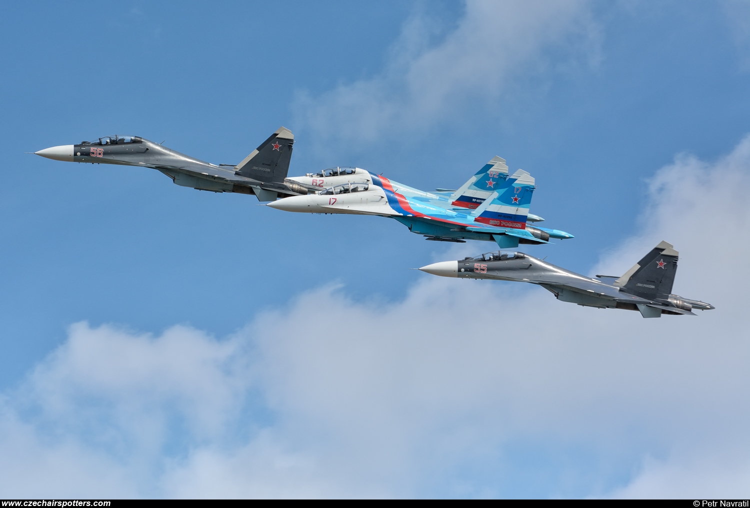 Russia - Air Force &ndash; Sukhoi Su-27 UB Flanker C 17 RED/RF-92202