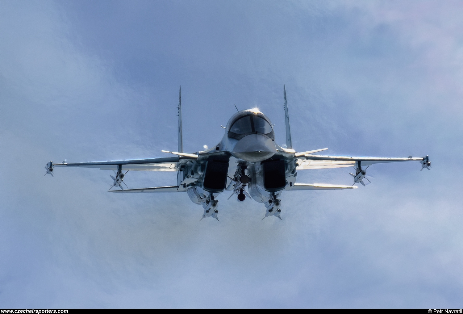 Russia - Air Force – Sukhoi Su-34 Fullback 38 RED