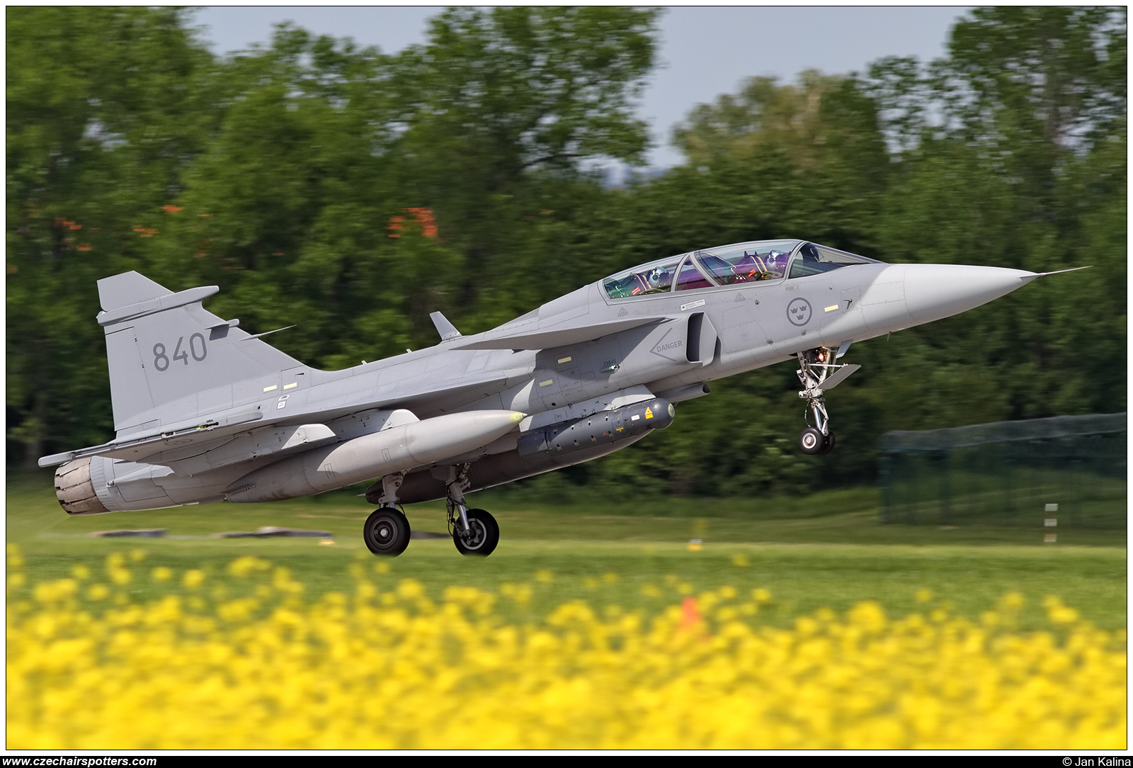 Sweden - Air Force &ndash; Saab JAS39D Gripen 840