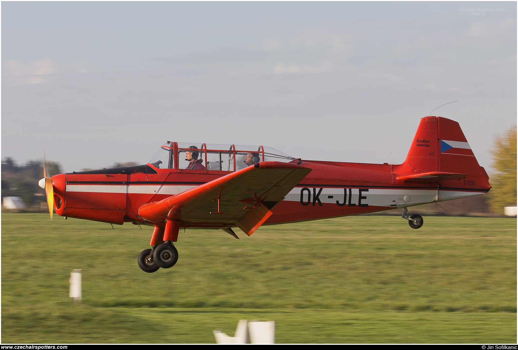 Aeroklub Chrudim – Zlin Z-126/ C-105 OK-JLE