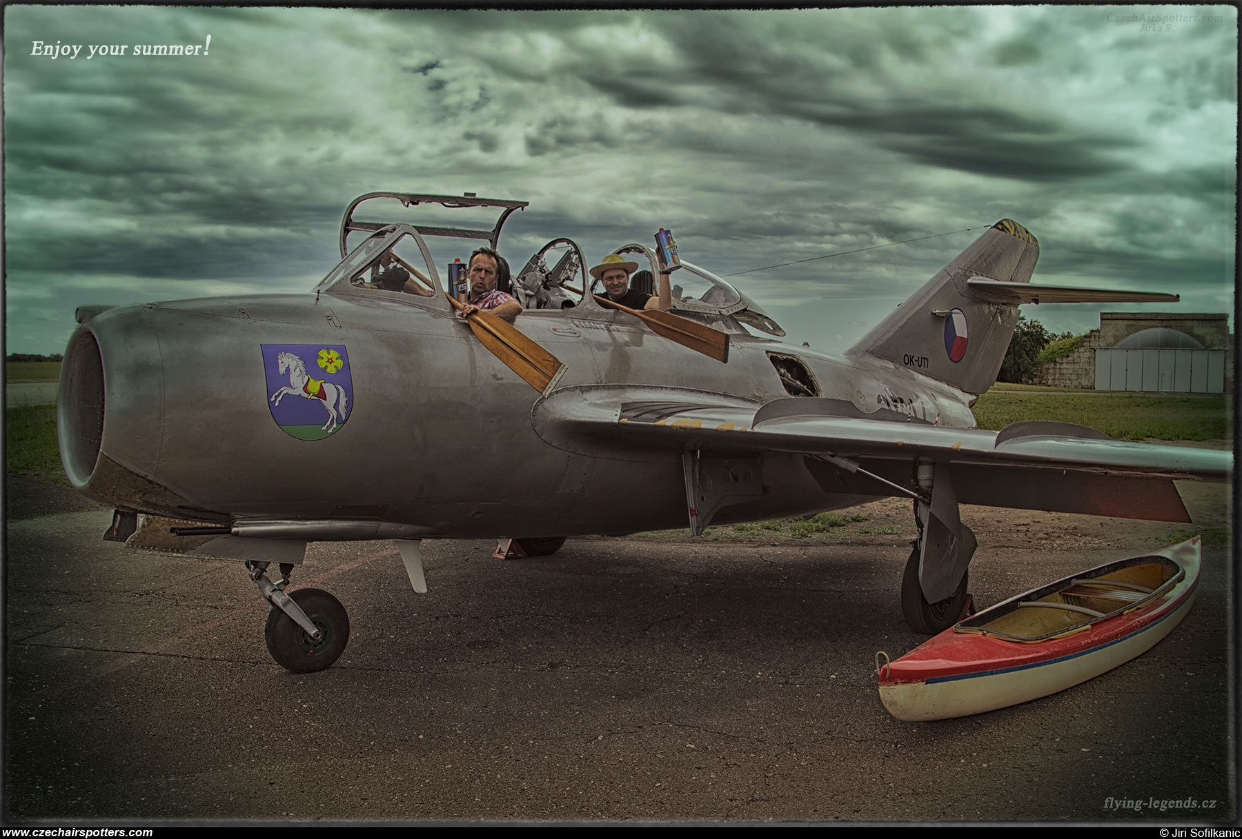 Czech Flying Legends &ndash; Mikoyan-Gurevich MiG-15UTI Midget OK-UTI / 2514