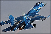 Ukraine - Air Force – Sukhoi Su-27 Flanker B 58 BLUE