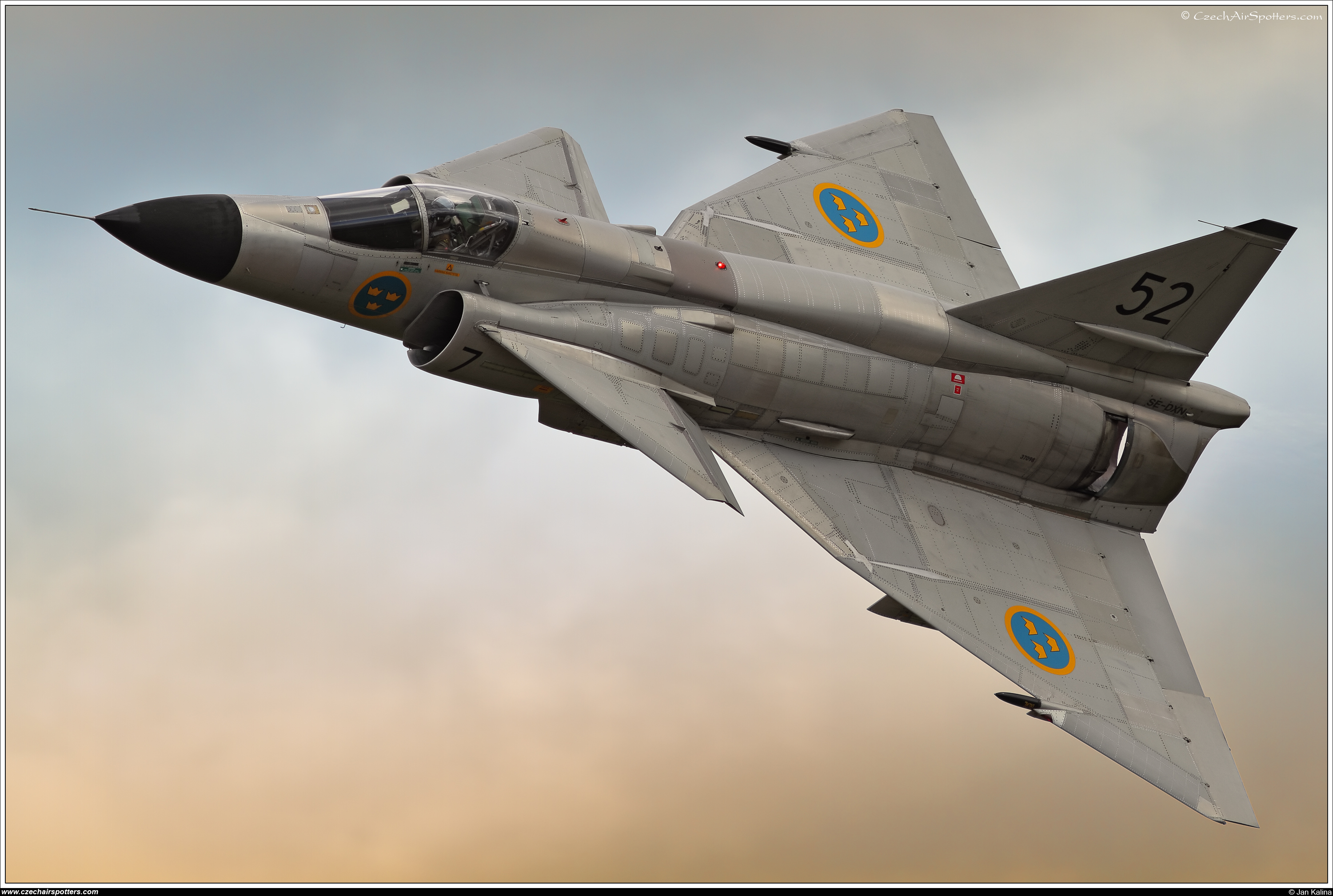 Sweden - Air Force – Saab JA37C Viggen SE-DXN/52