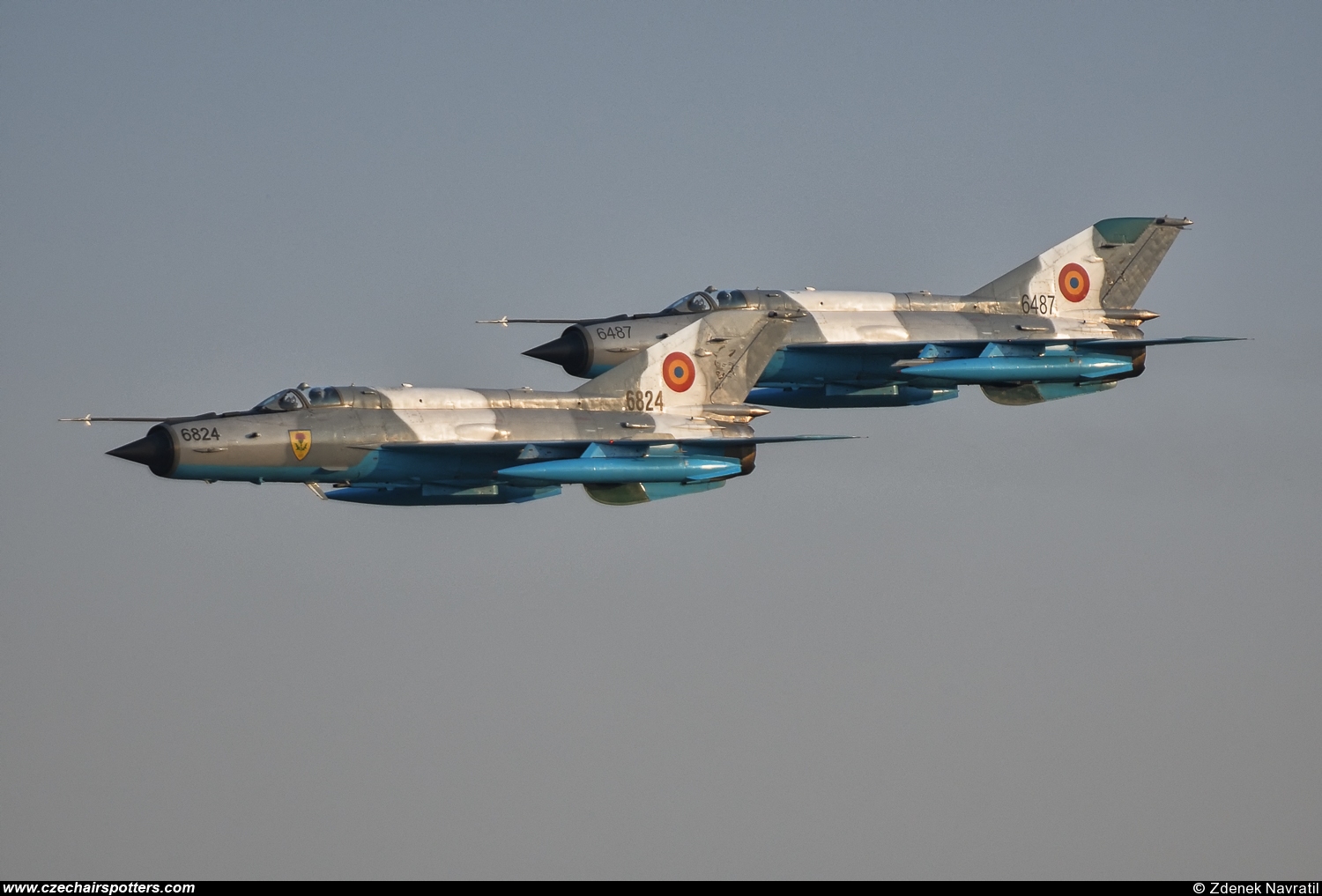 Romania - Air Force – Mikoyan-Gurevich MiG-21MF Lancer C 6824
