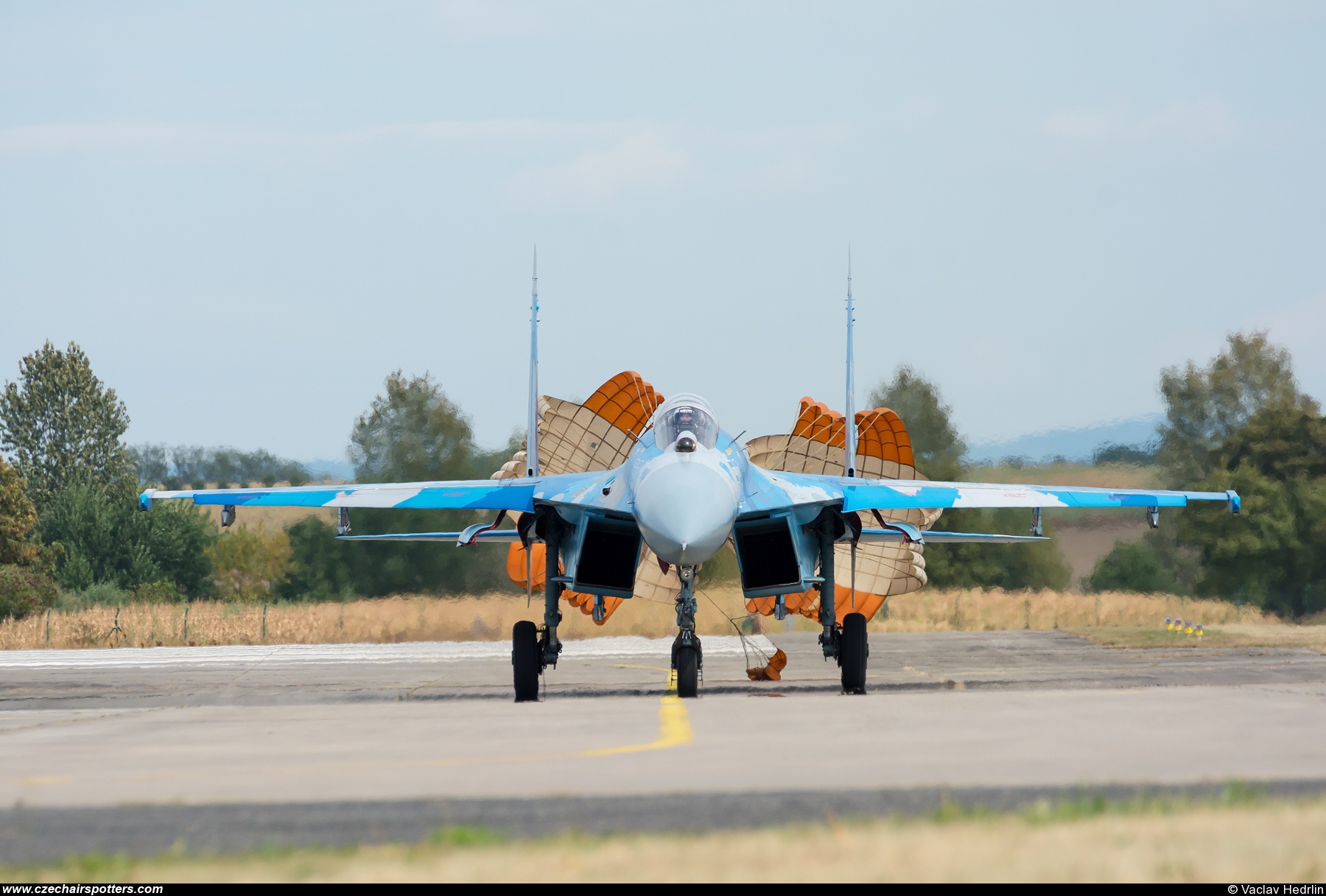 Ukraine - Air Force – Sukhoi Su-27 Flanker B 58 BLUE