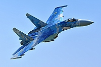 Ukraine - Air Force – Sukhoi Su-27 Flanker B 58 BLUE