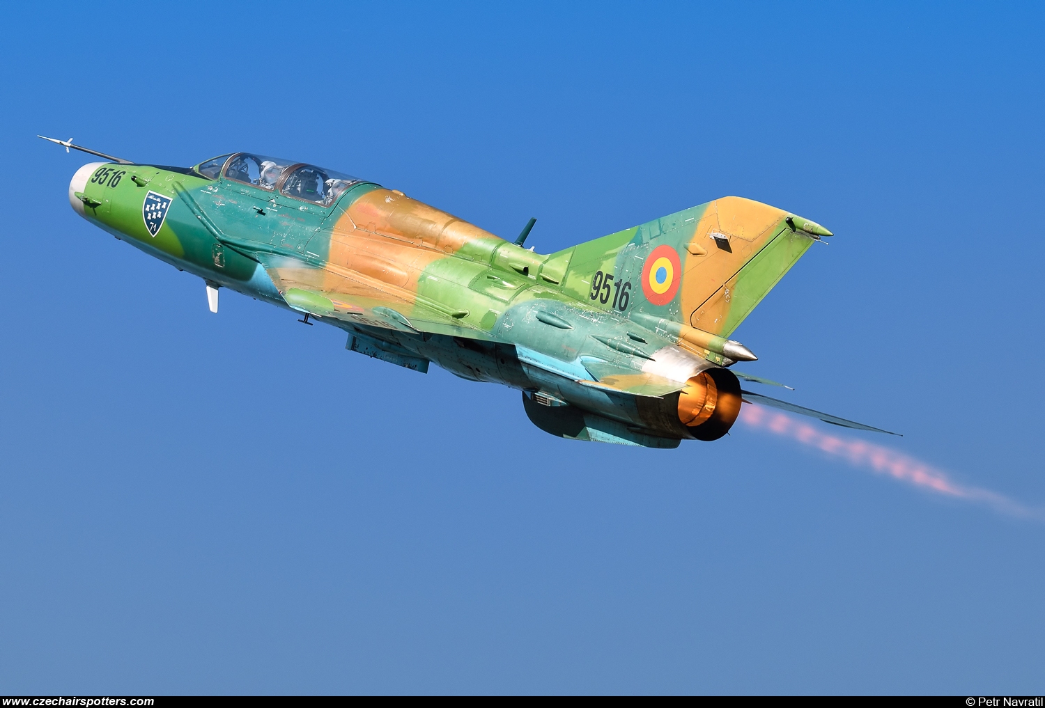 Romania - Air Force  &ndash; Mikoyan-Gurevich MiG-21UM Lancer B 9516