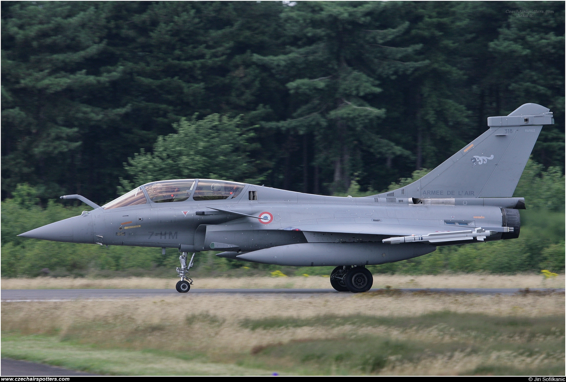 France - Air Force &ndash; Dassault Rafale B 7-HM