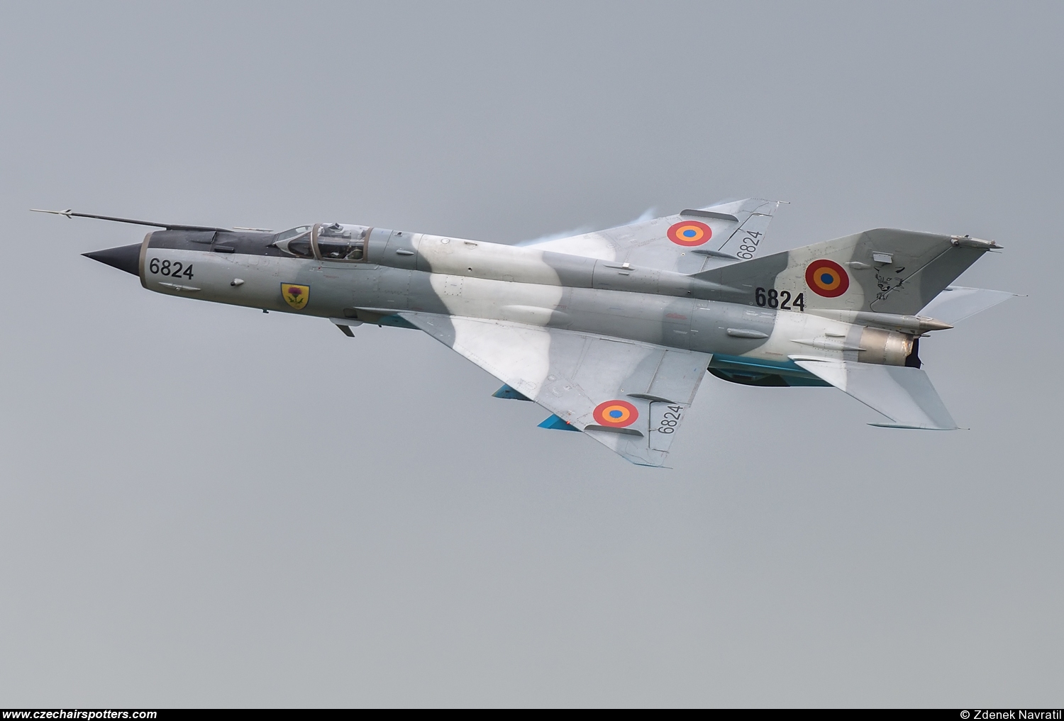 Romania - Air Force – Mikoyan-Gurevich MiG-21MF Lancer C 6824