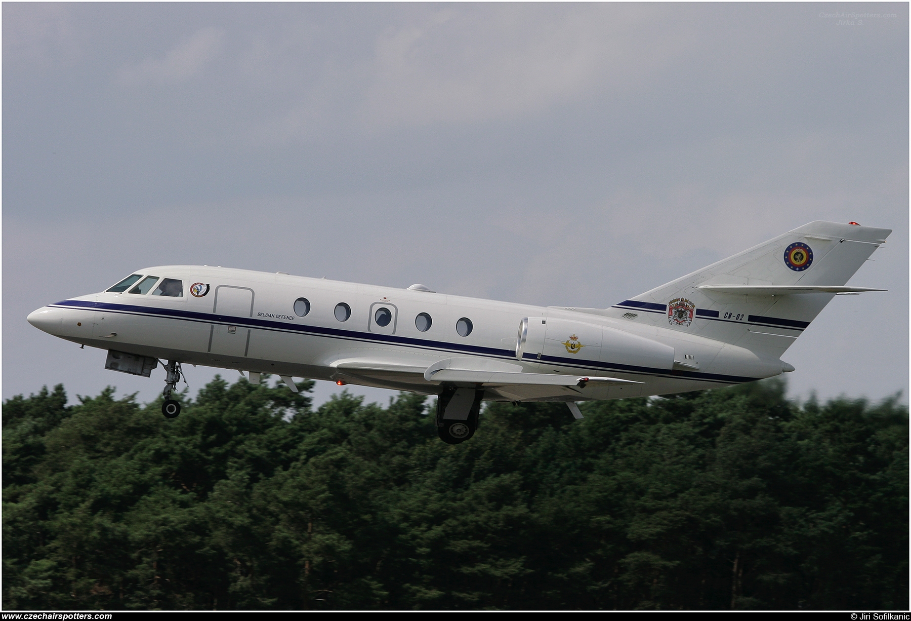 Belgium - Air Force &ndash; Dassault Falcon (Mystere) 20E-5 CM-02