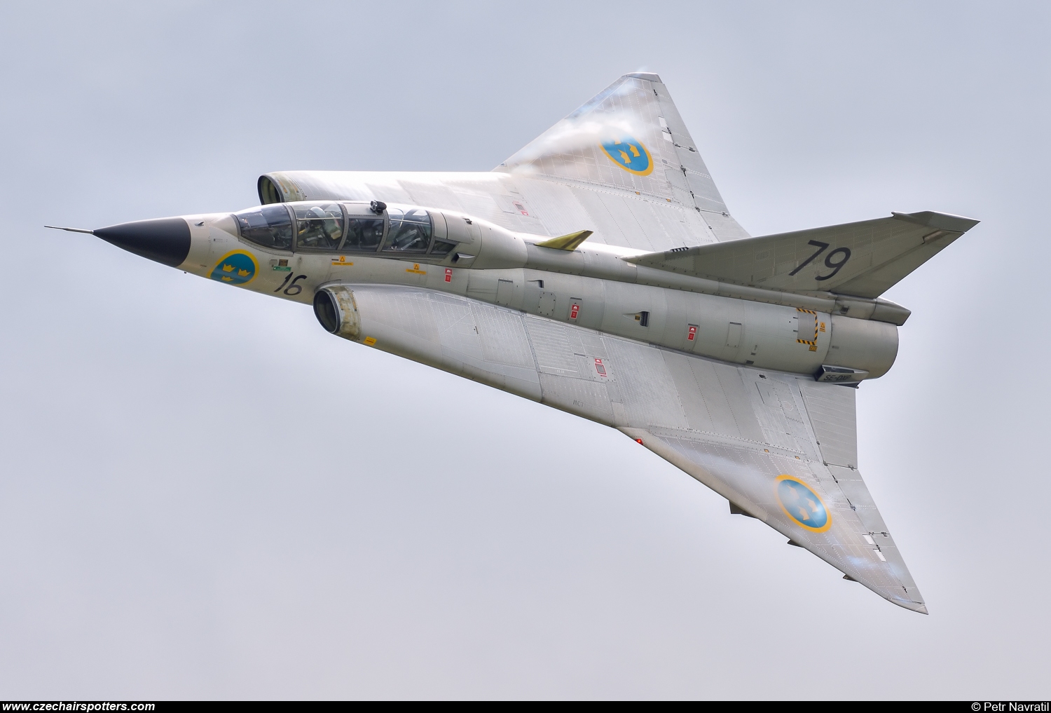 Sweden - Air Force &ndash; Saab Sk35C Draken  SE-DXP/810