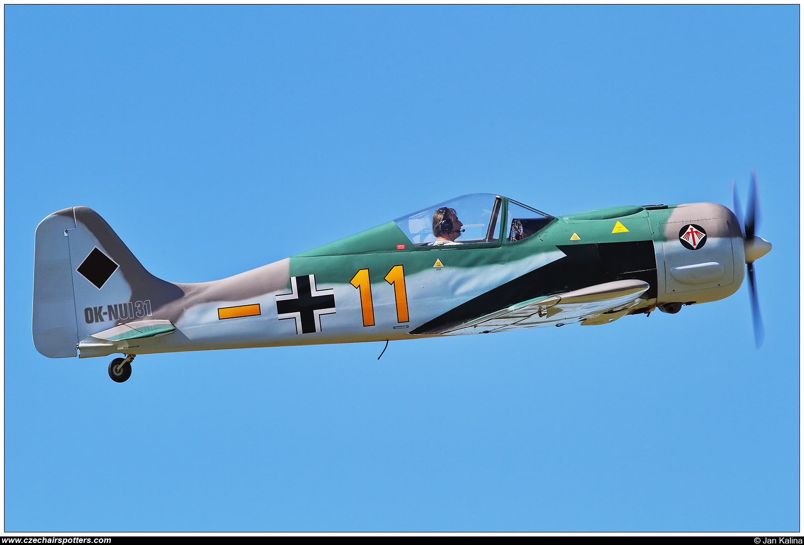 private – replika ULL Fw-190 A8 OK-NUI31