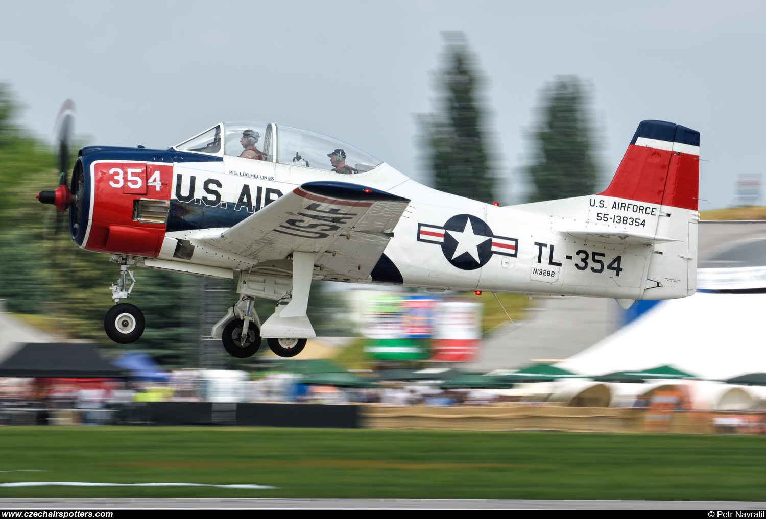 private &ndash; North American T-28B Trojan N1328B / 55-138354 / TL-354