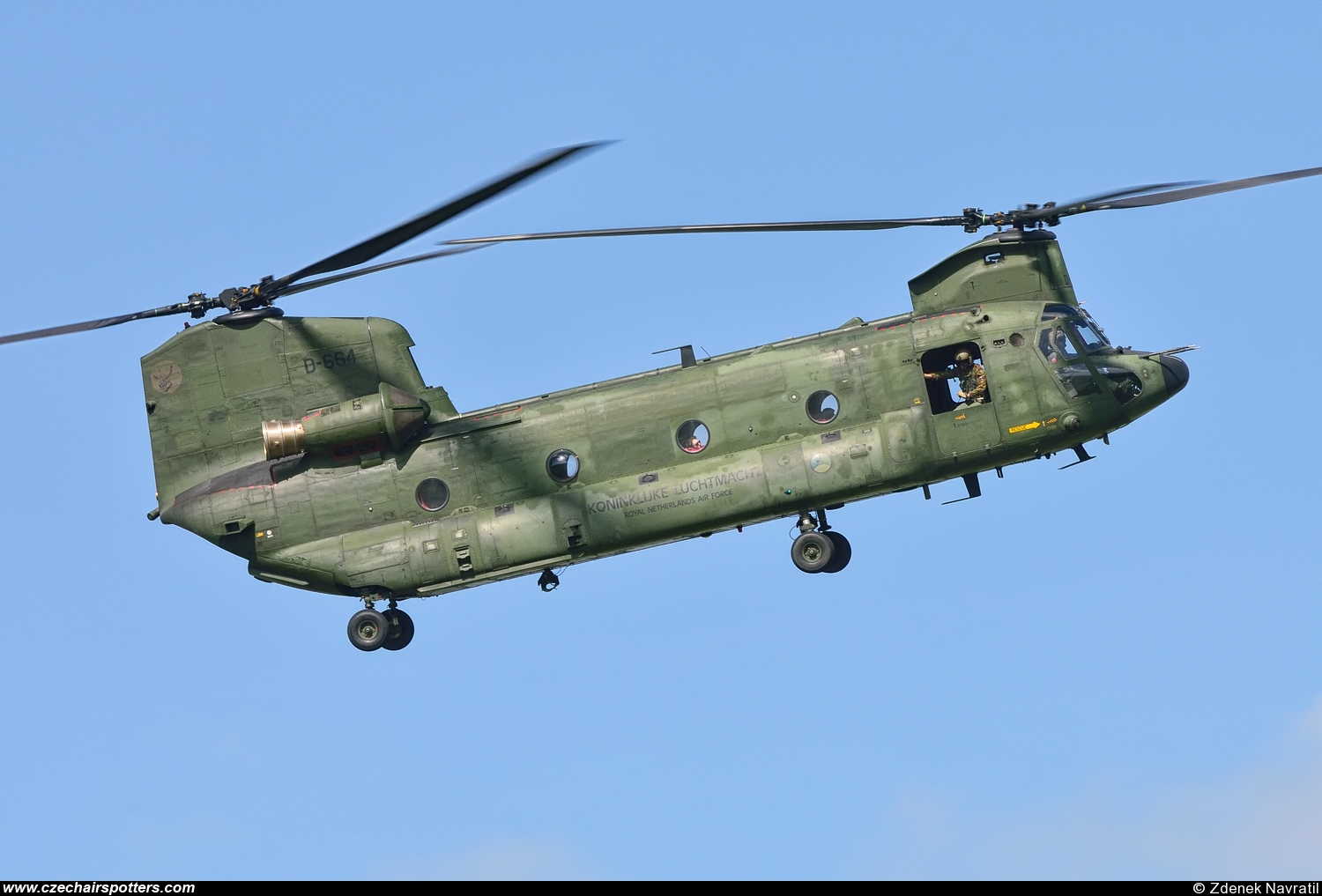 Netherlands - Air Force &ndash; Boeing CH-47D Chinook D-664