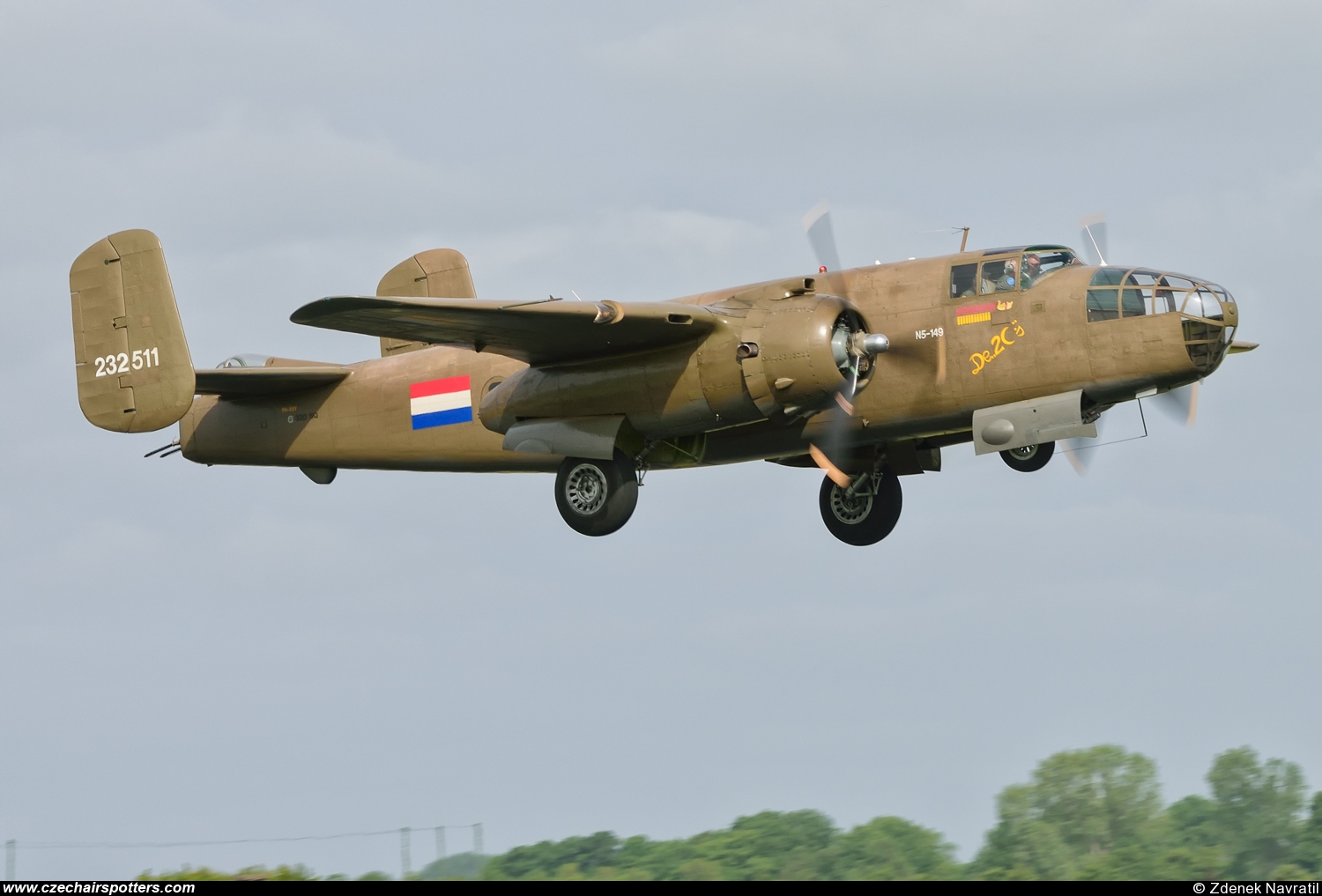 private – North American TB-25N Mitchell PH-XXV/42-32511/N5-149