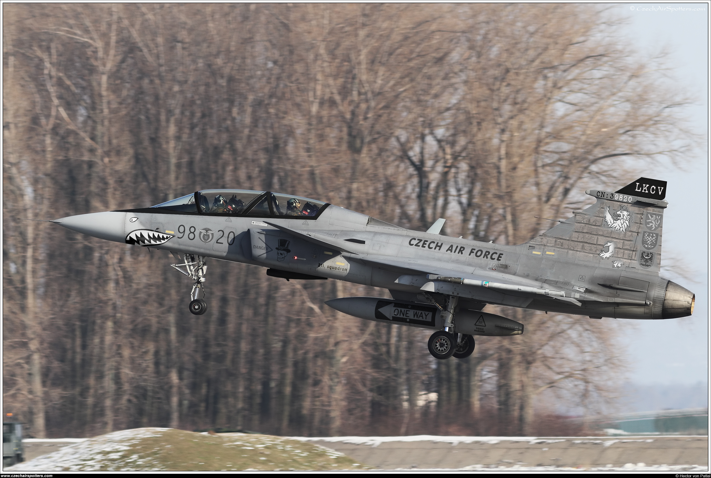 Czech - Air Force – Saab JAS39D Gripen 9820