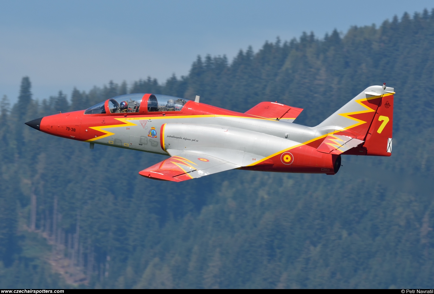 Spain - Air Force – CASA C-101EB Aviojet 79-38/7