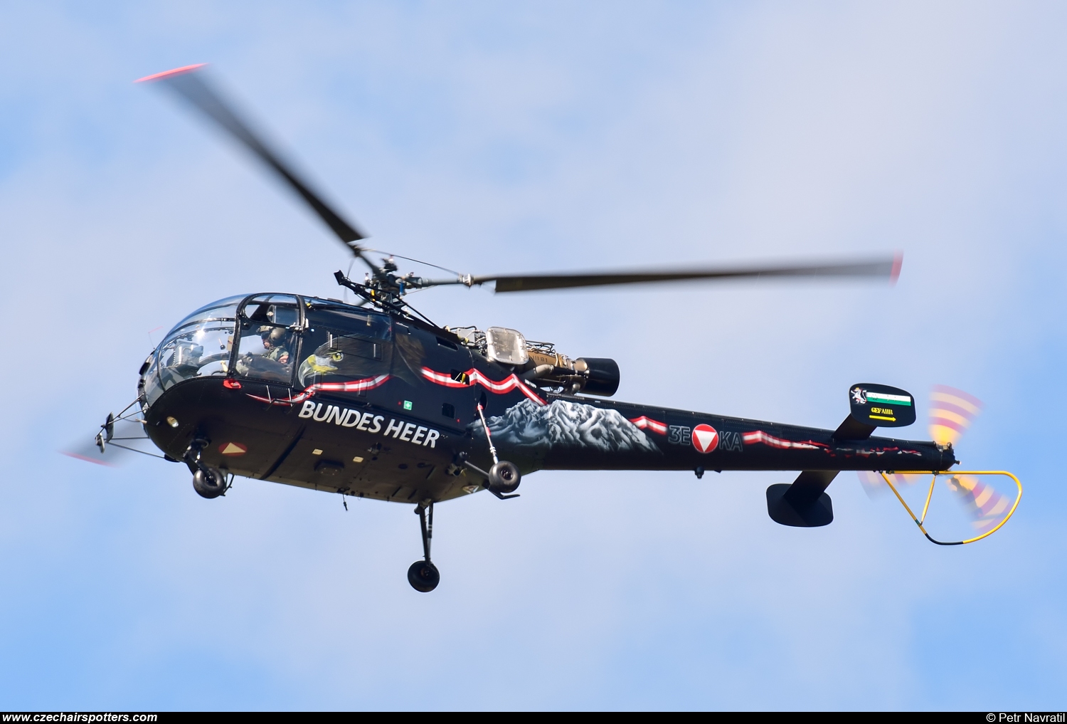 Austria - Air Force &ndash; F+W Emmen SE-3160 Alouette III  3E-KA