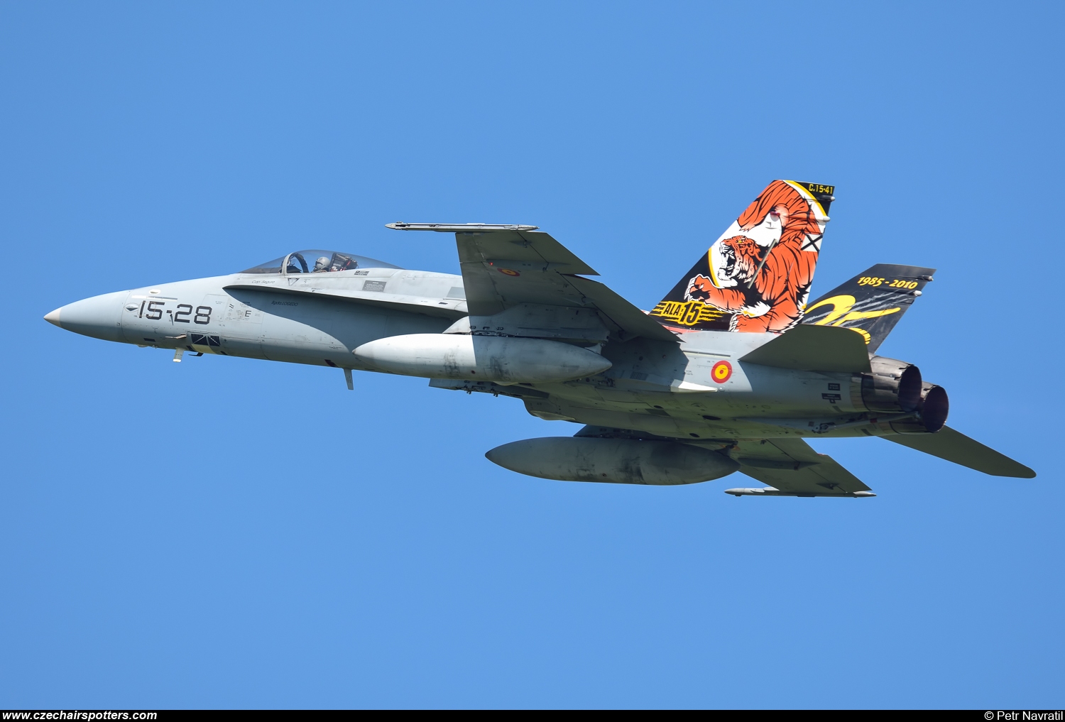 Spain - Air Force – McDonnell Douglas EF-18M Hornet 15-28