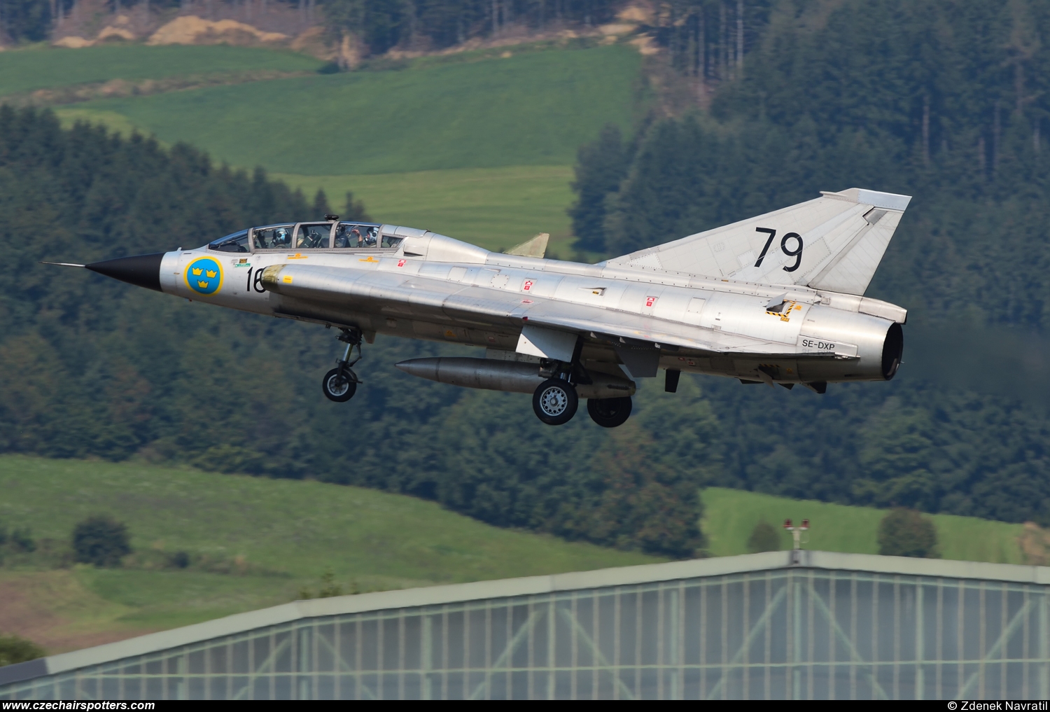 Sweden - Air Force – Saab Sk35C Draken SE-DXP/16/79