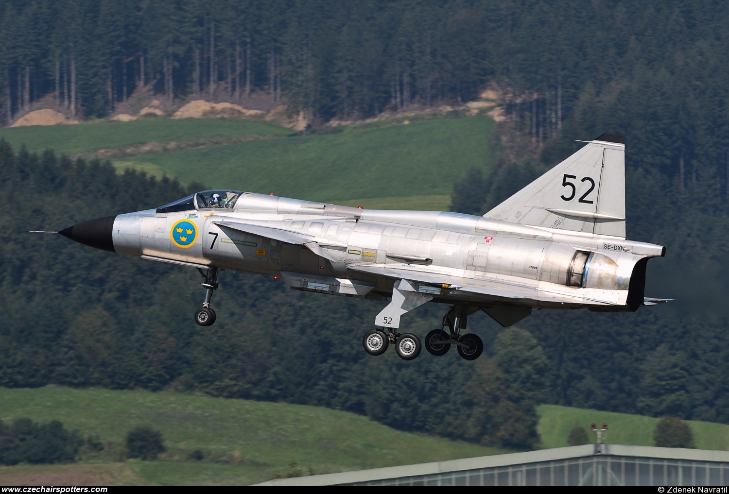 Sweden - Air Force – Saab JA37C Viggen SE-DXN/52