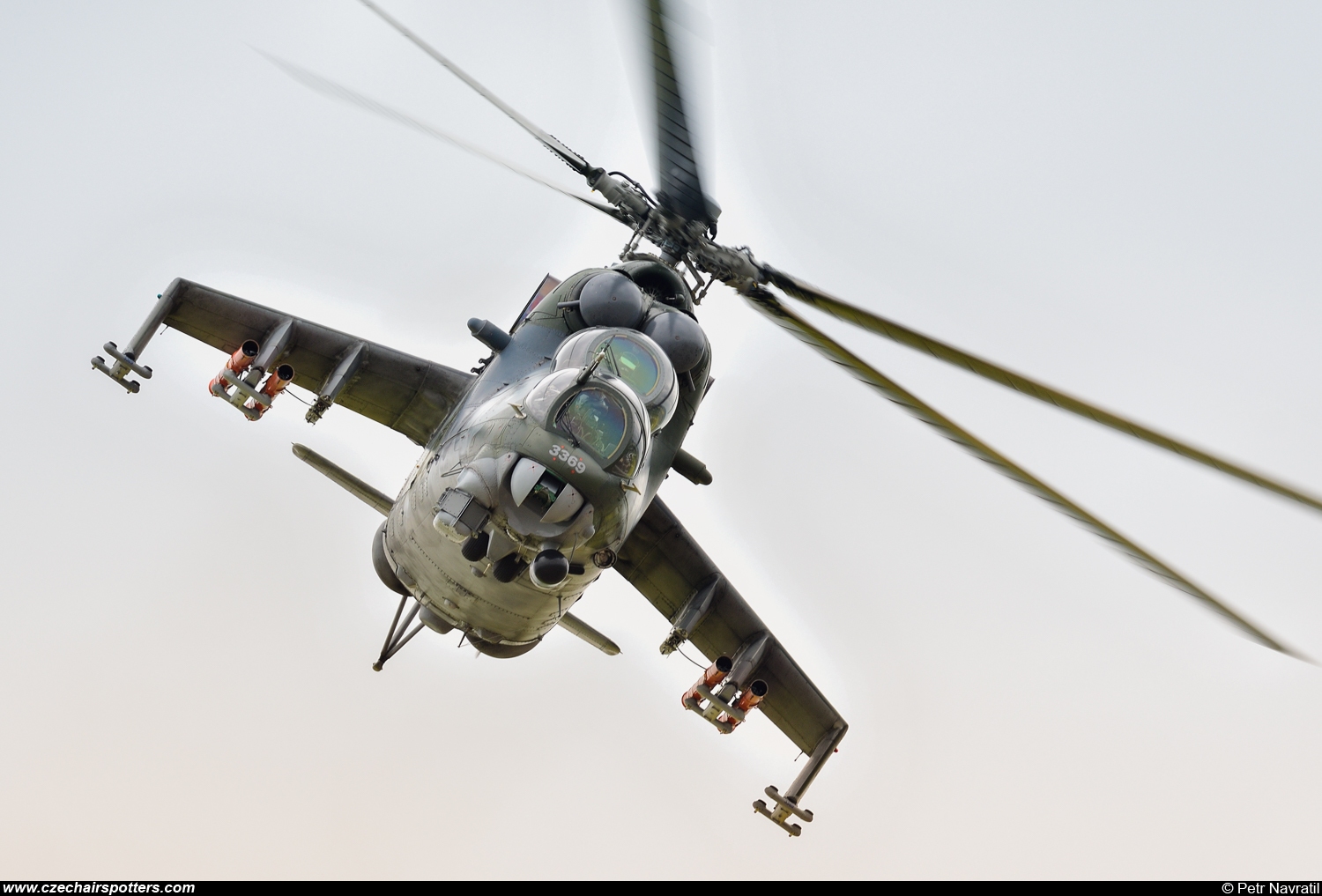 Czech - Air Force – Mil Mi-24V Hind 3369