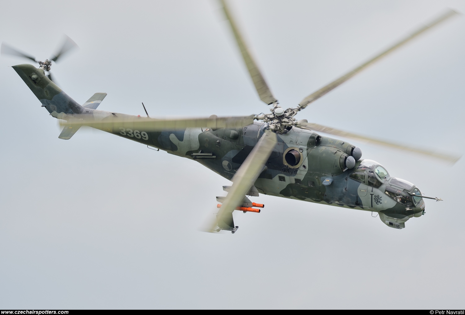 Czech - Air Force – Mil Mi-24V Hind 3369