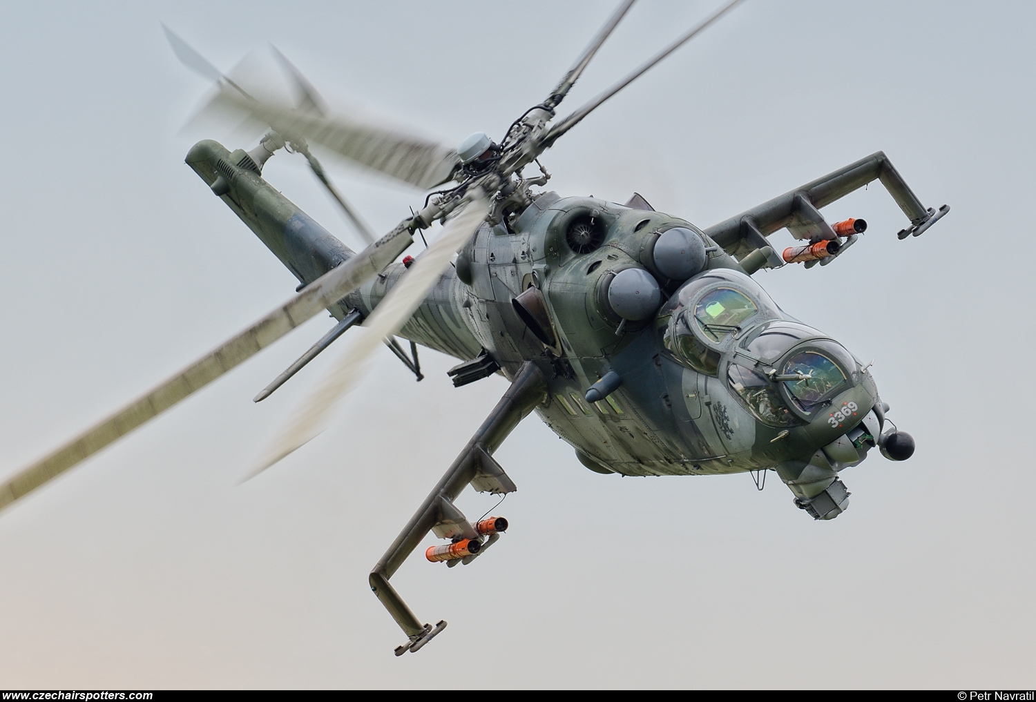 Czech - Air Force – Mil Mi-24V Hind 3369