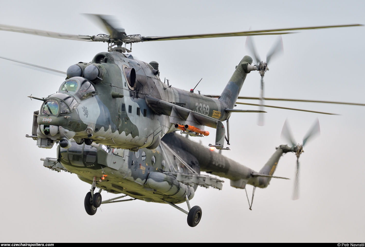 Czech - Air Force – Mil Mi-24V Hind 3369