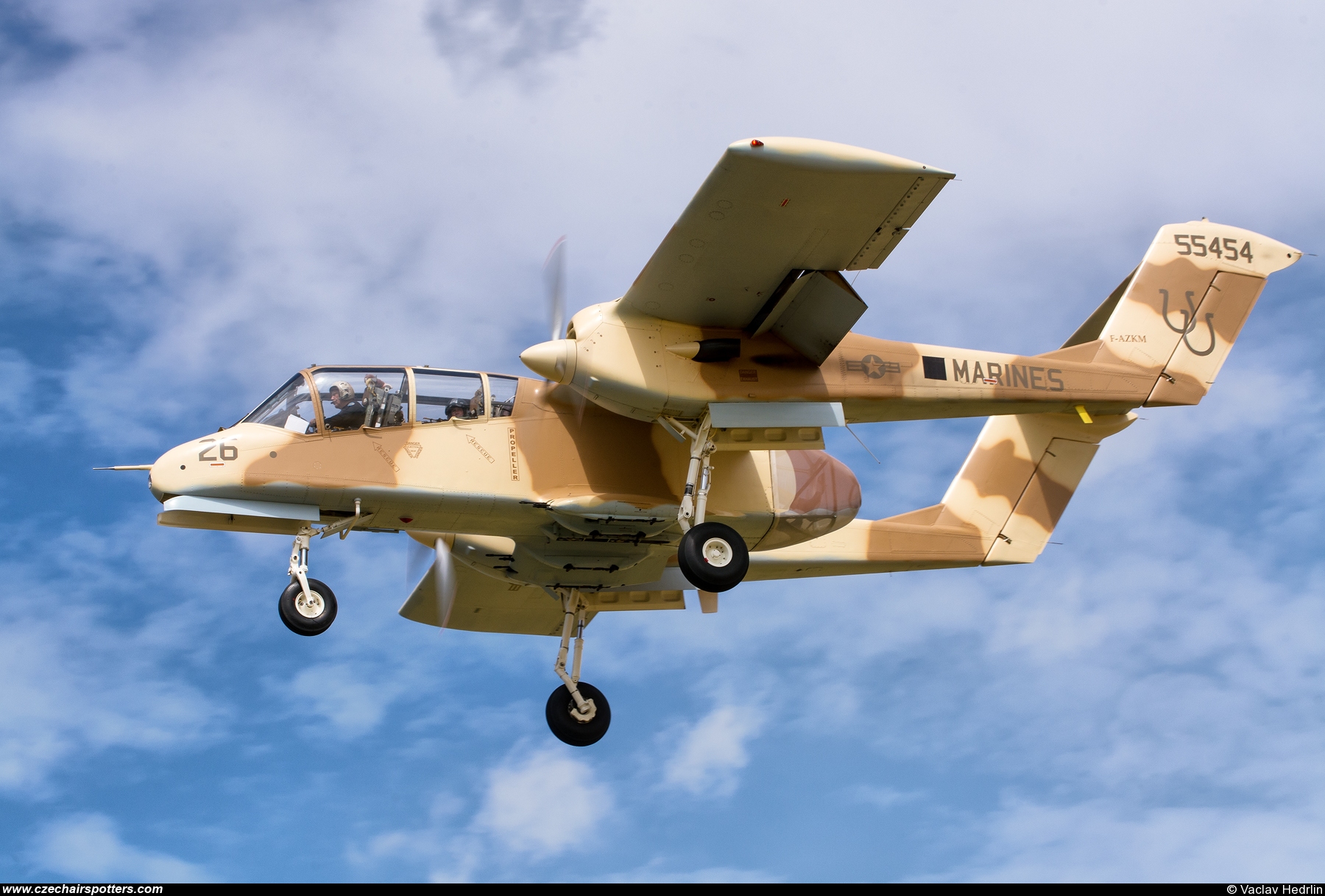 private &ndash; North American Rockwell OV-10B Bronco F-AZKM