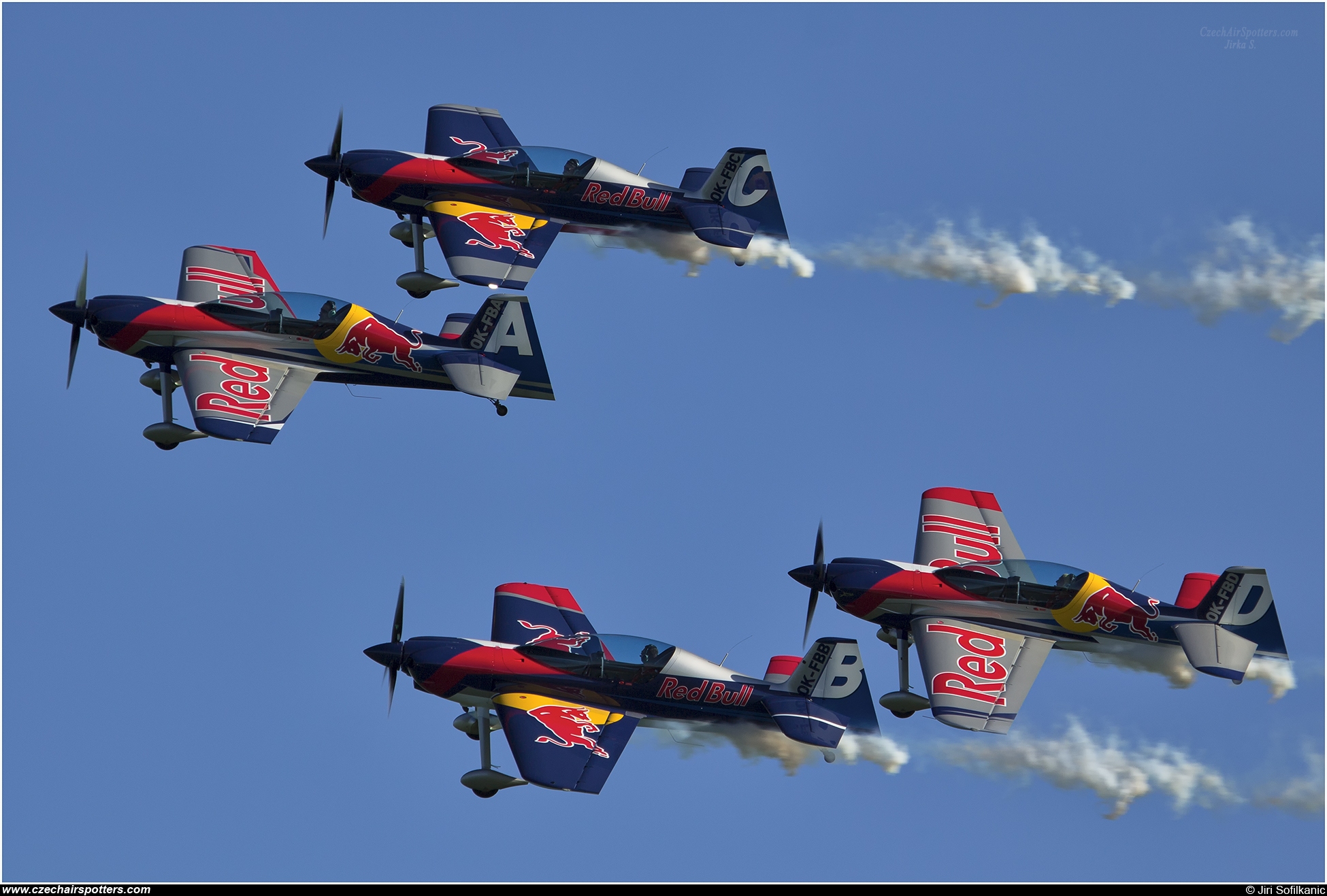 The Flying Bulls Aerobatics Team &ndash; XtremeAir  XA42 OK-FBD