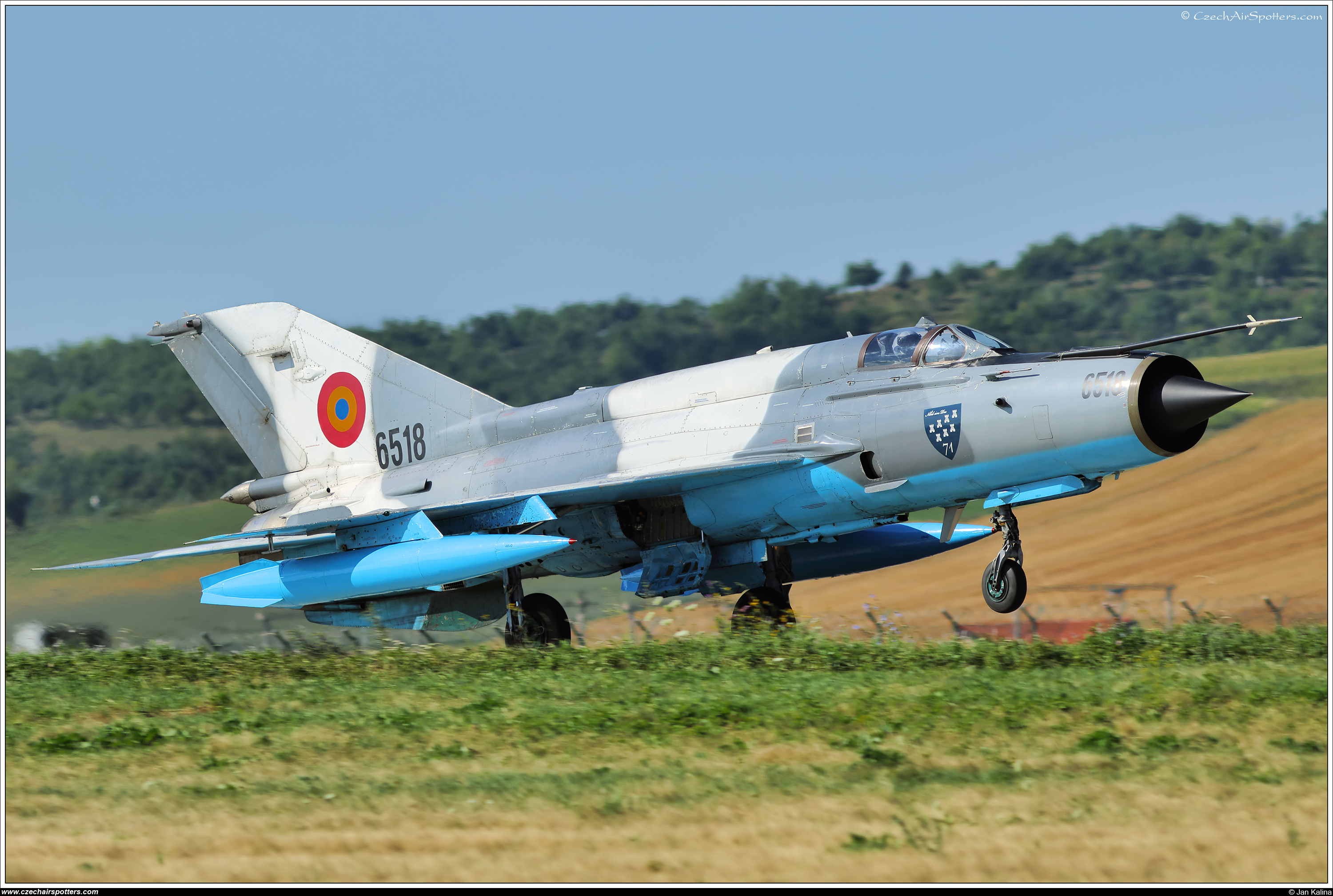 Romania - Air Force – Mikoyan-Gurevich MiG-21MF Lancer C 6518
