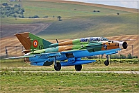 Romania - Air Force – Mikoyan-Gurevich MiG-21UM Lancer B 071