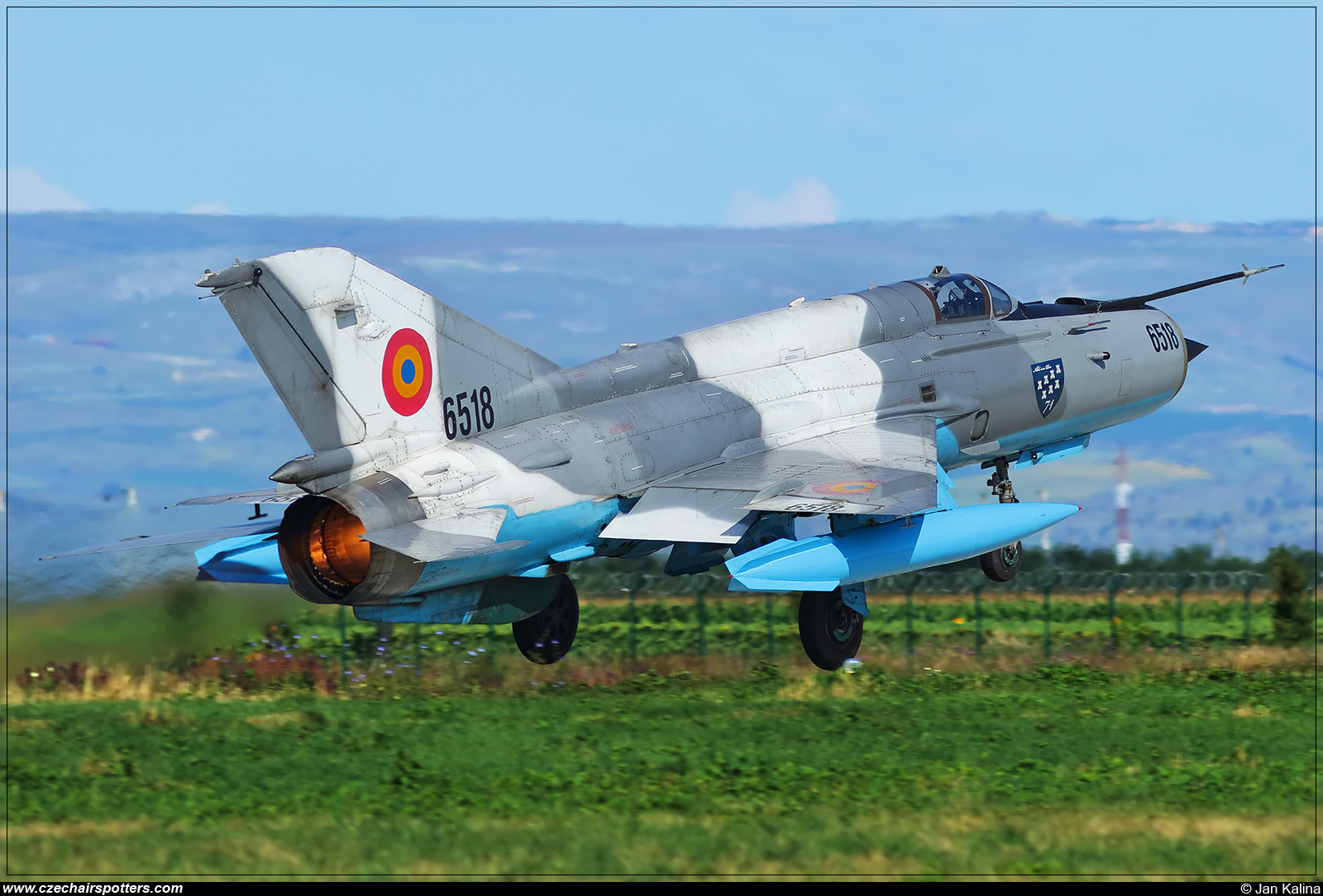 Romania - Air Force – Mikoyan-Gurevich MiG-21MF Lancer C 6518