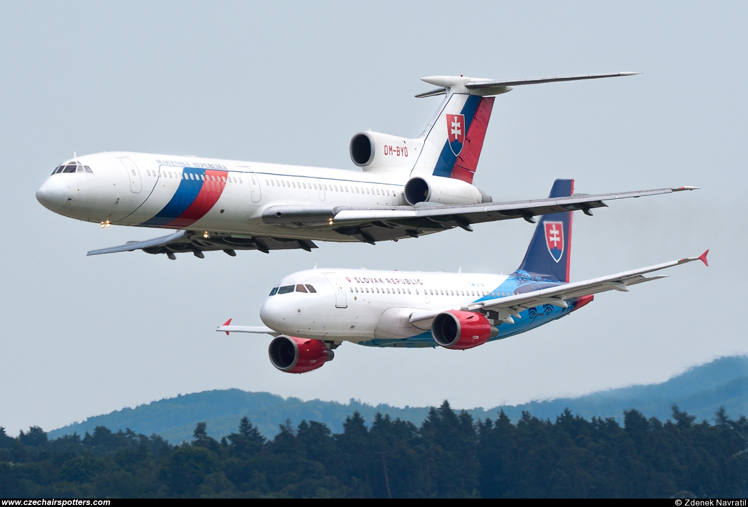 Slovakia - Air Force – Tupolev Tu-154M OM-BYO