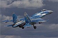 Ukraine - Air Force – Sukhoi Su-27 Flanker B 58 BLUE