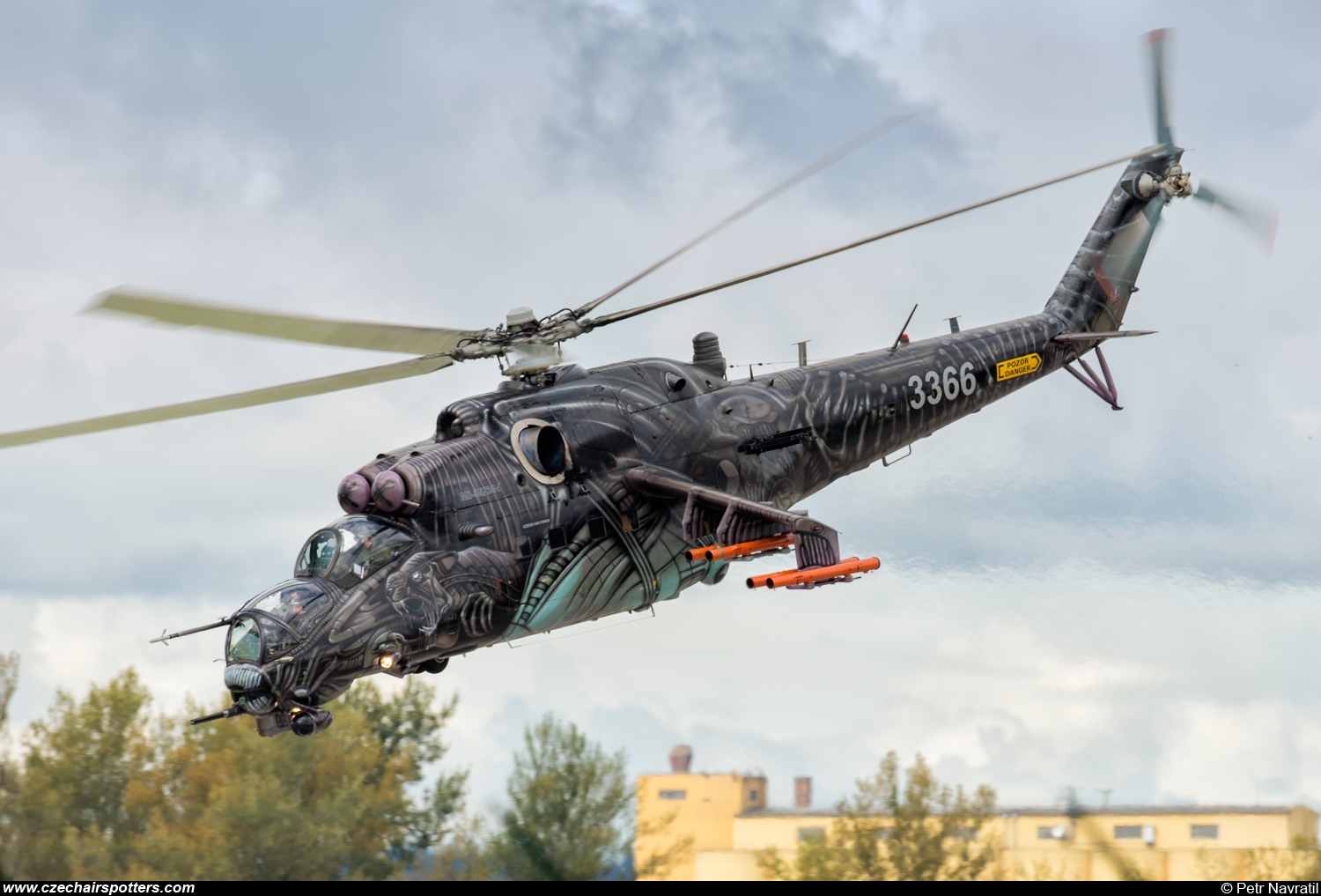 Czech - Air Force &ndash; Mil Mi-24V Hind 3366