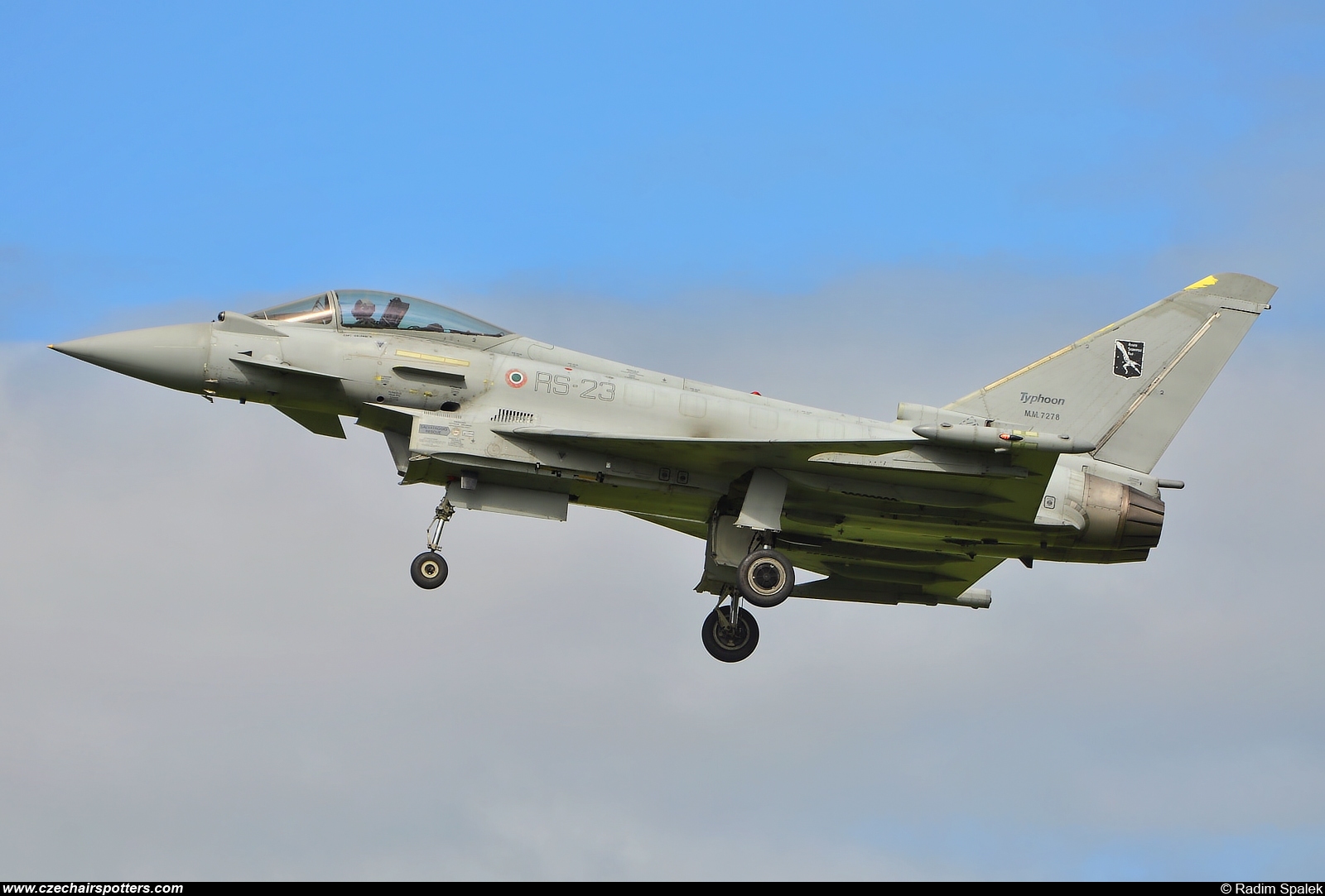 Italy - Air Force &ndash; Eurofighter EF-2000 Typhoon S MM7278/RS-23