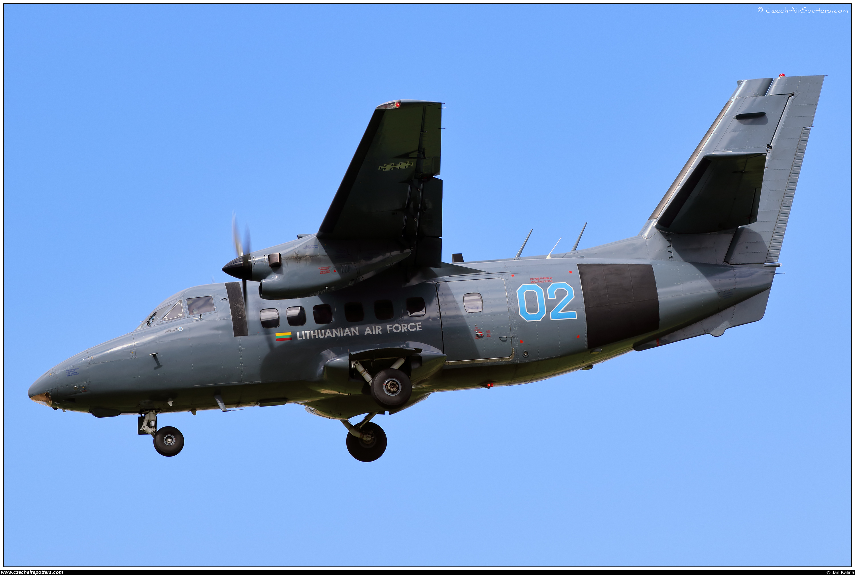 Lithuania - Air Force – Let L-410UVP Turbolet 02