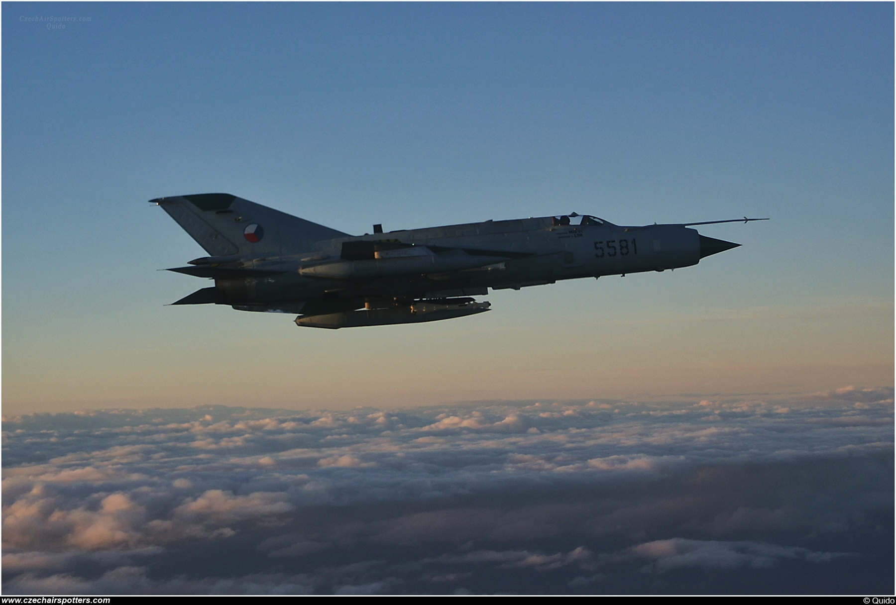 Czech - Air Force – Mikoyan-Gurevich MiG-21MFN 5581