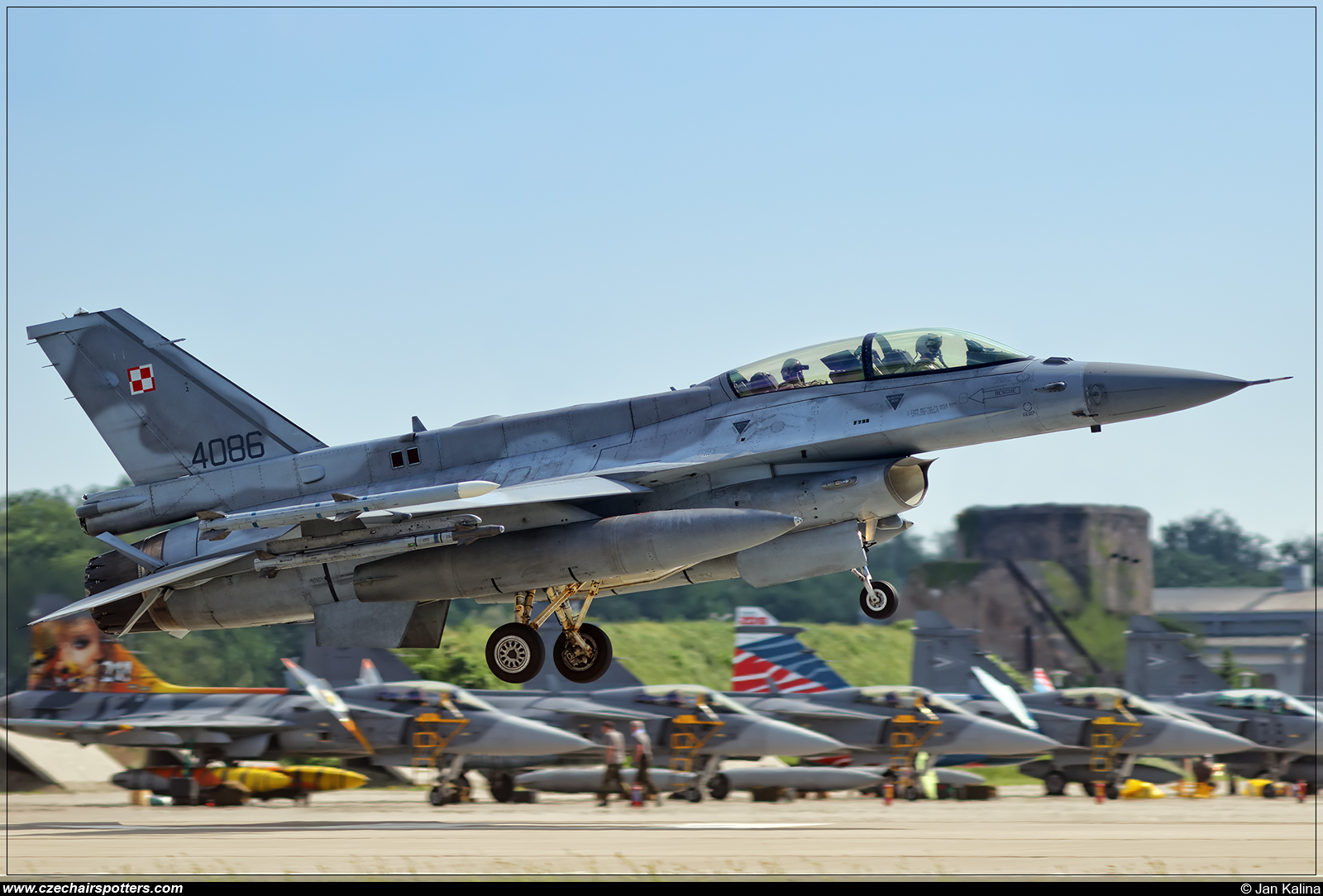 Poland - Air Force &ndash; Lockheed F-16DJ Fighting Falcon 4086