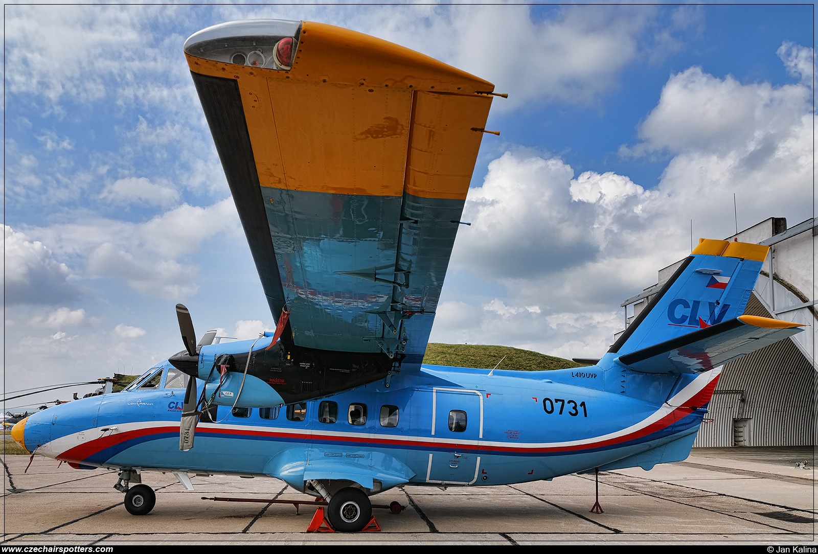 LOM Praha - CLV &ndash; Let L-410UVP Turbolet  0731