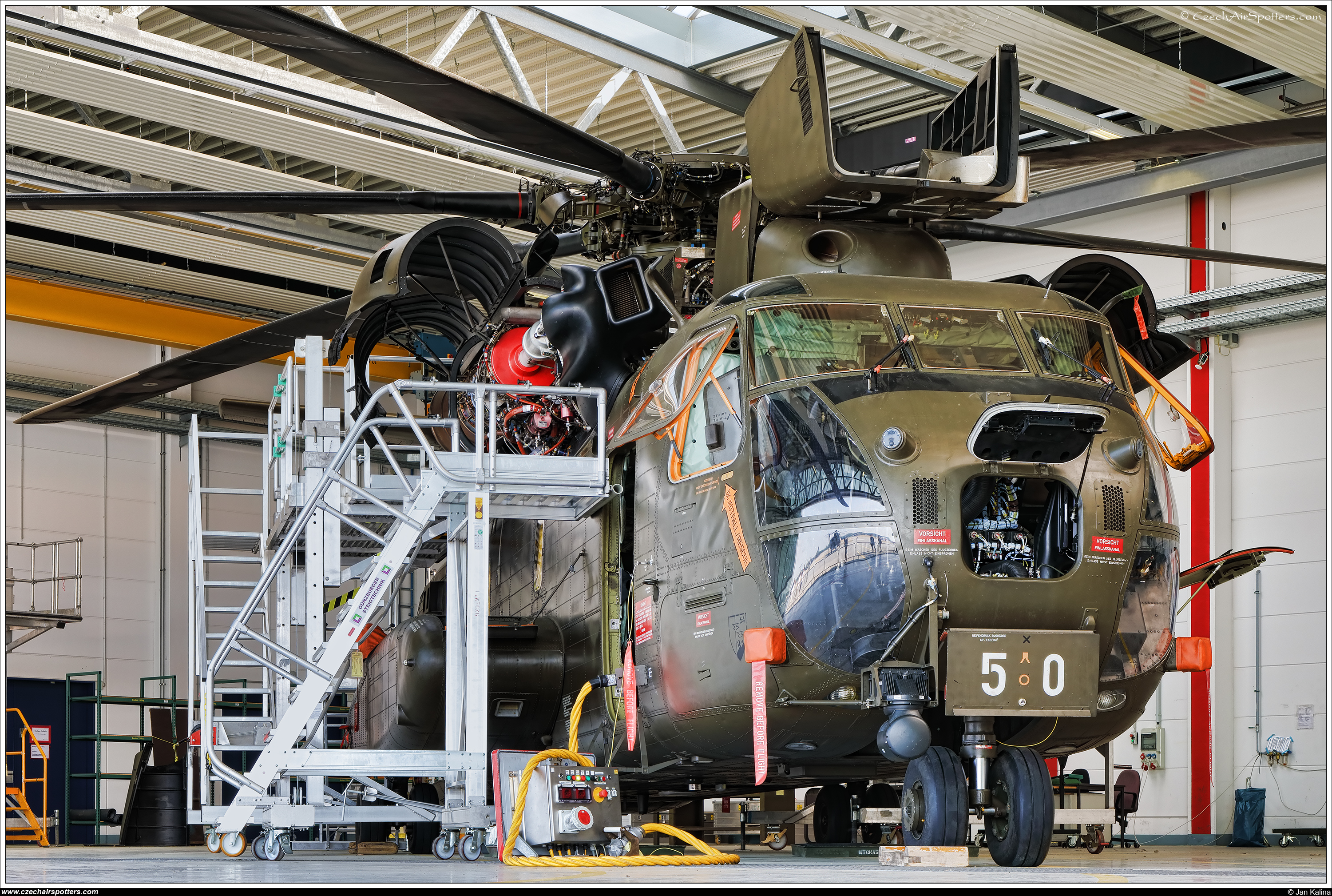 Germany - Air Force – VFW-Fokker CH-53GA 84+50