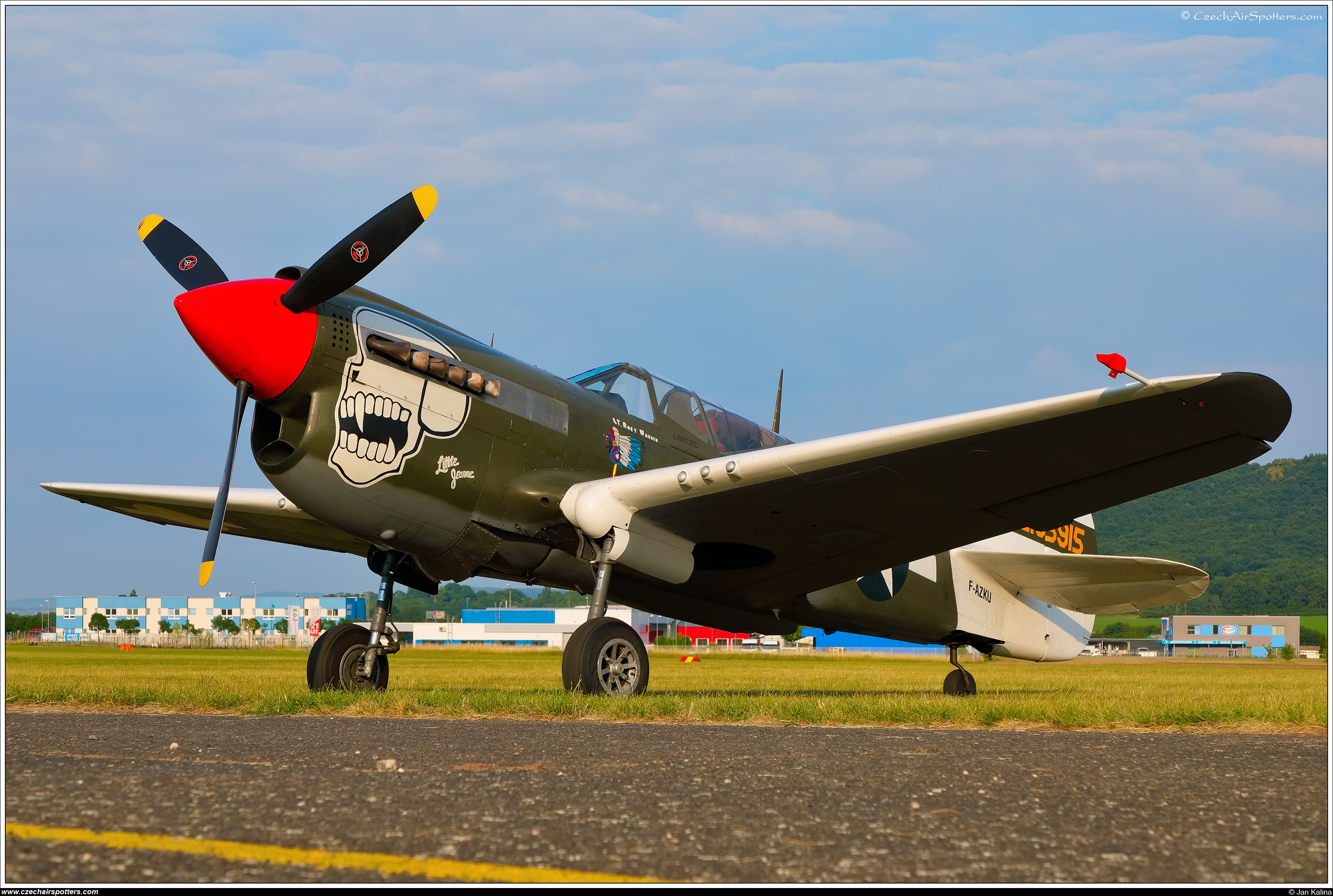 Amicale Jean-Baptiste Salis &ndash; Curtiss P-40N Kittyhawk F-AZKU/2105915