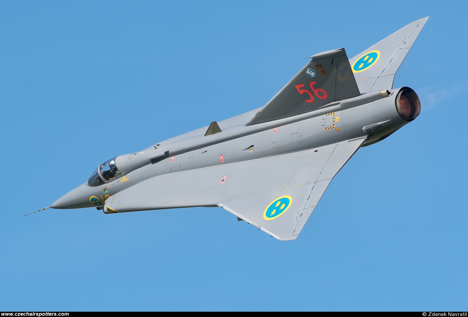Sweden - Air Force &ndash; Saab J35F Draken SE-RMD/3/23