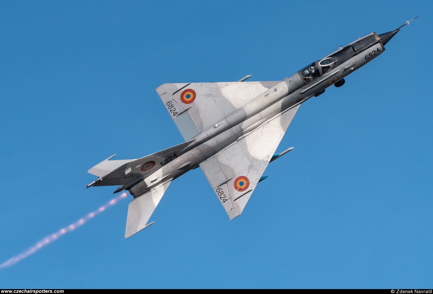 Romania - Air Force – Mikoyan-Gurevich MiG-21MF Lancer C 6824