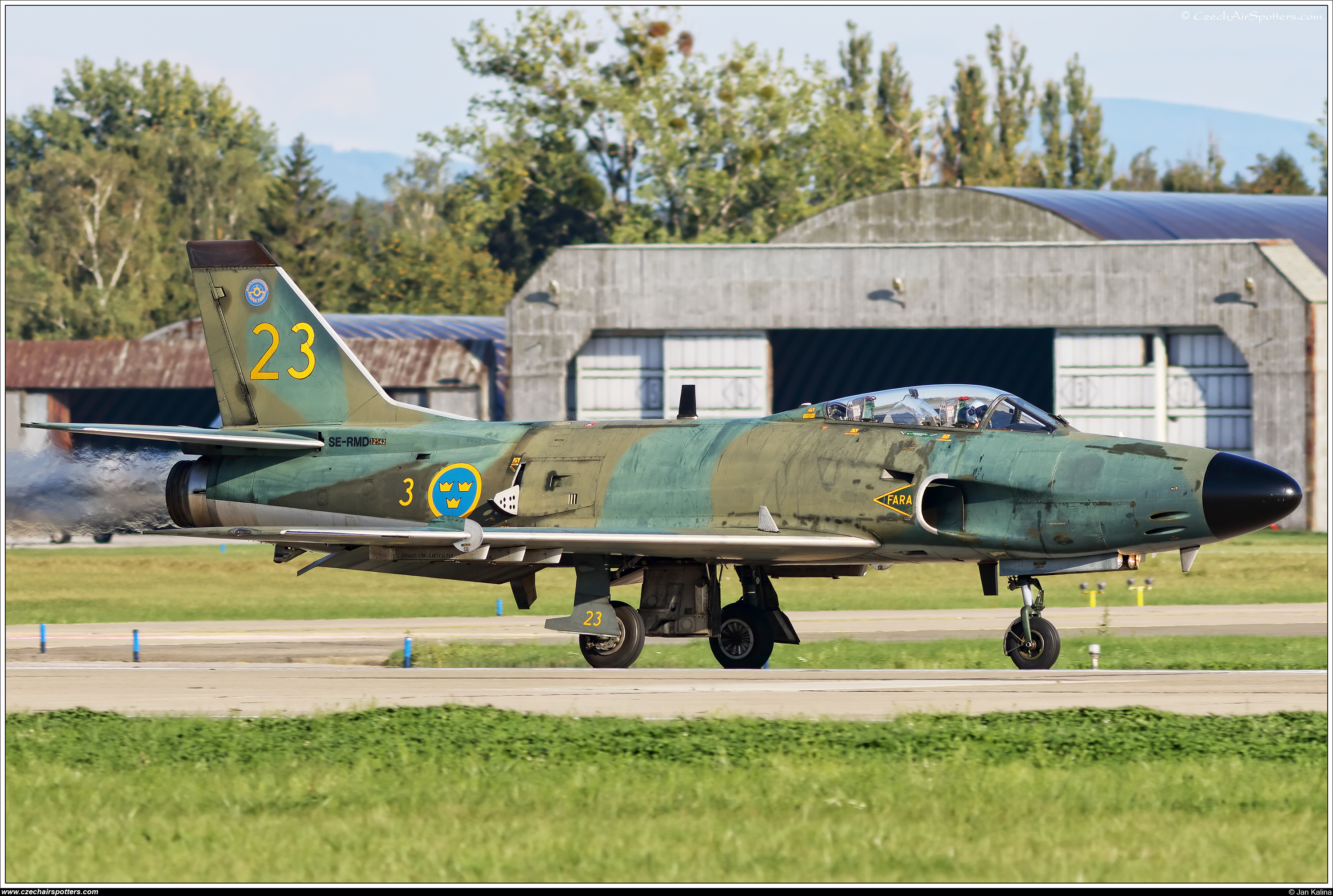 Sweden - Air Force &ndash; Saab J 32B Lansen SE-RMD/3/23