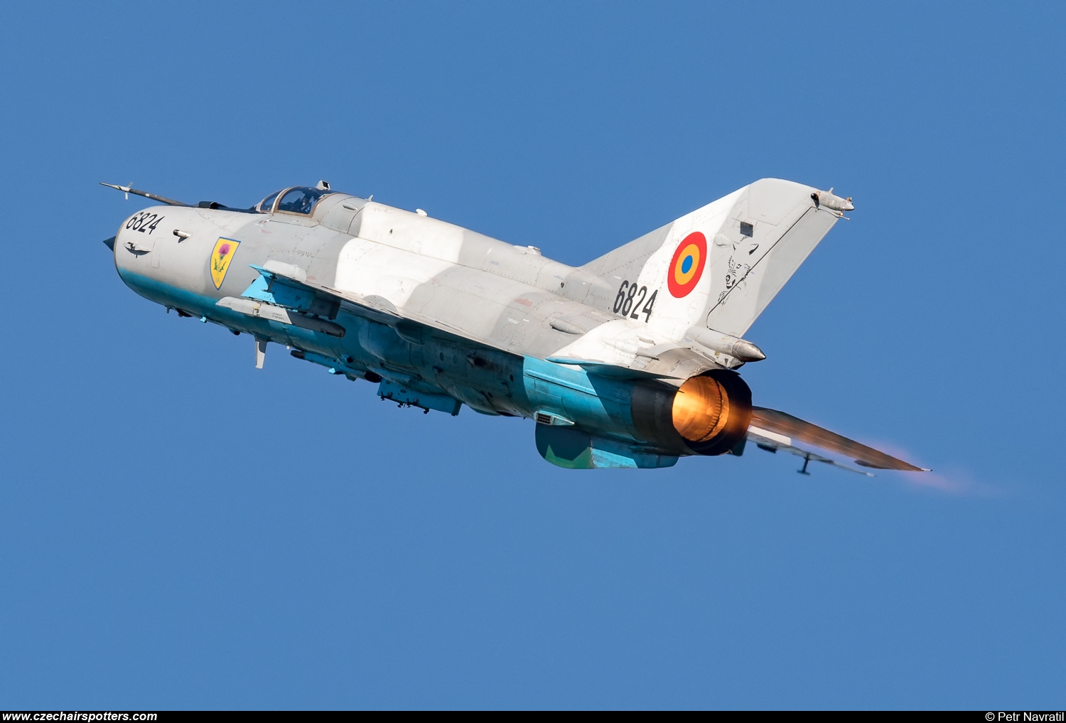 Romania - Air Force – Mikoyan-Gurevich MiG-21MF Lancer C 6824