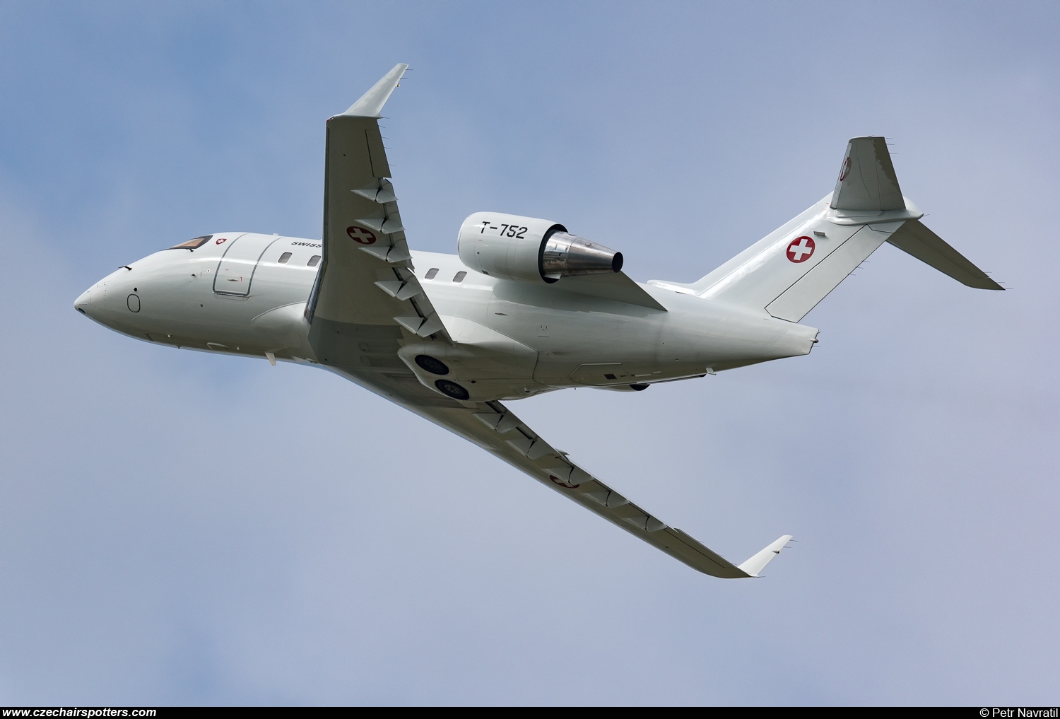 Switzerland - Air Force – Canadair CL-600-2B16 Challenger 604 T-752