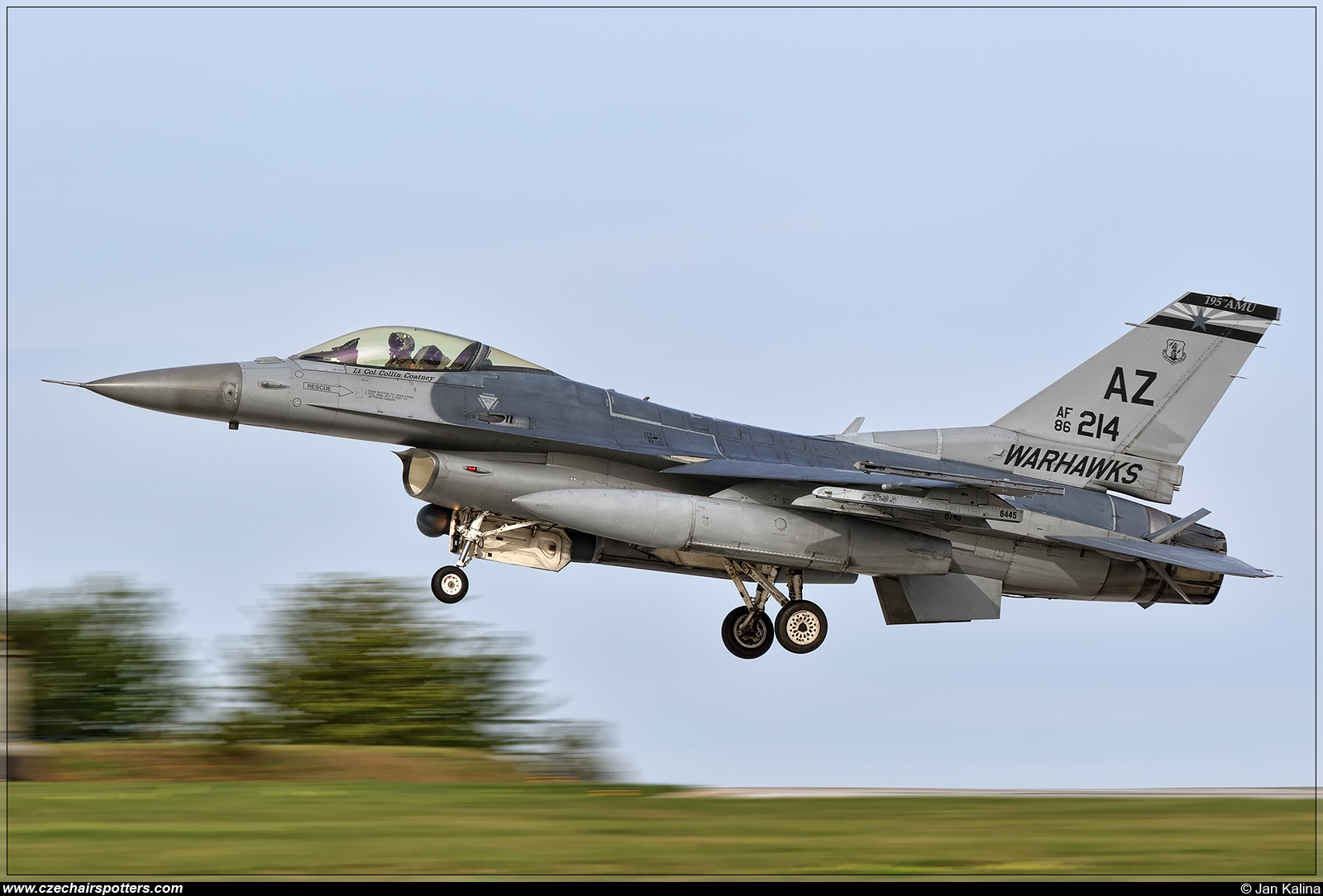 USA - Air Force &ndash; General Dynamics F-16C Fighting Falcon 86-0214